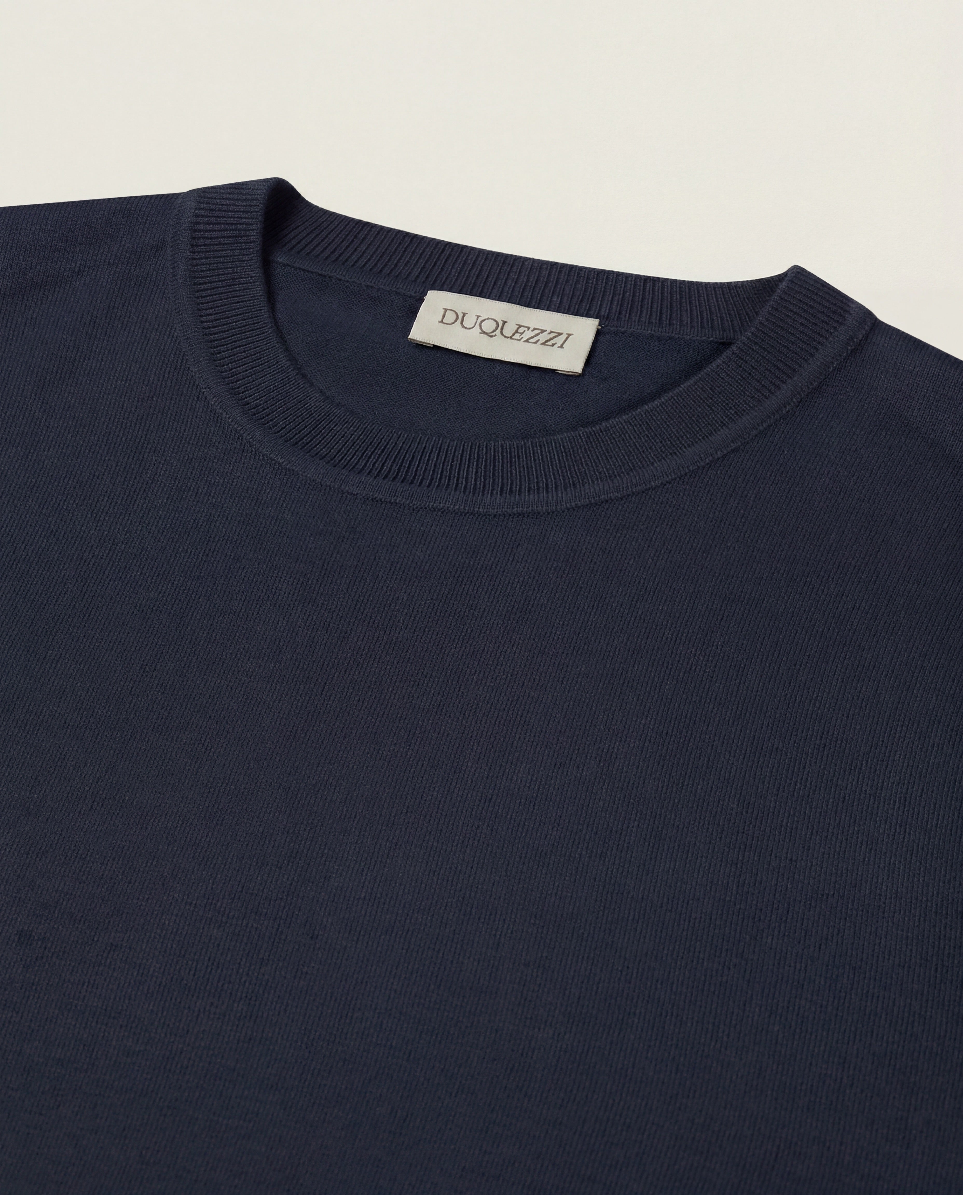 DUQUEZZI MERINO T-SHIRT | Navy
