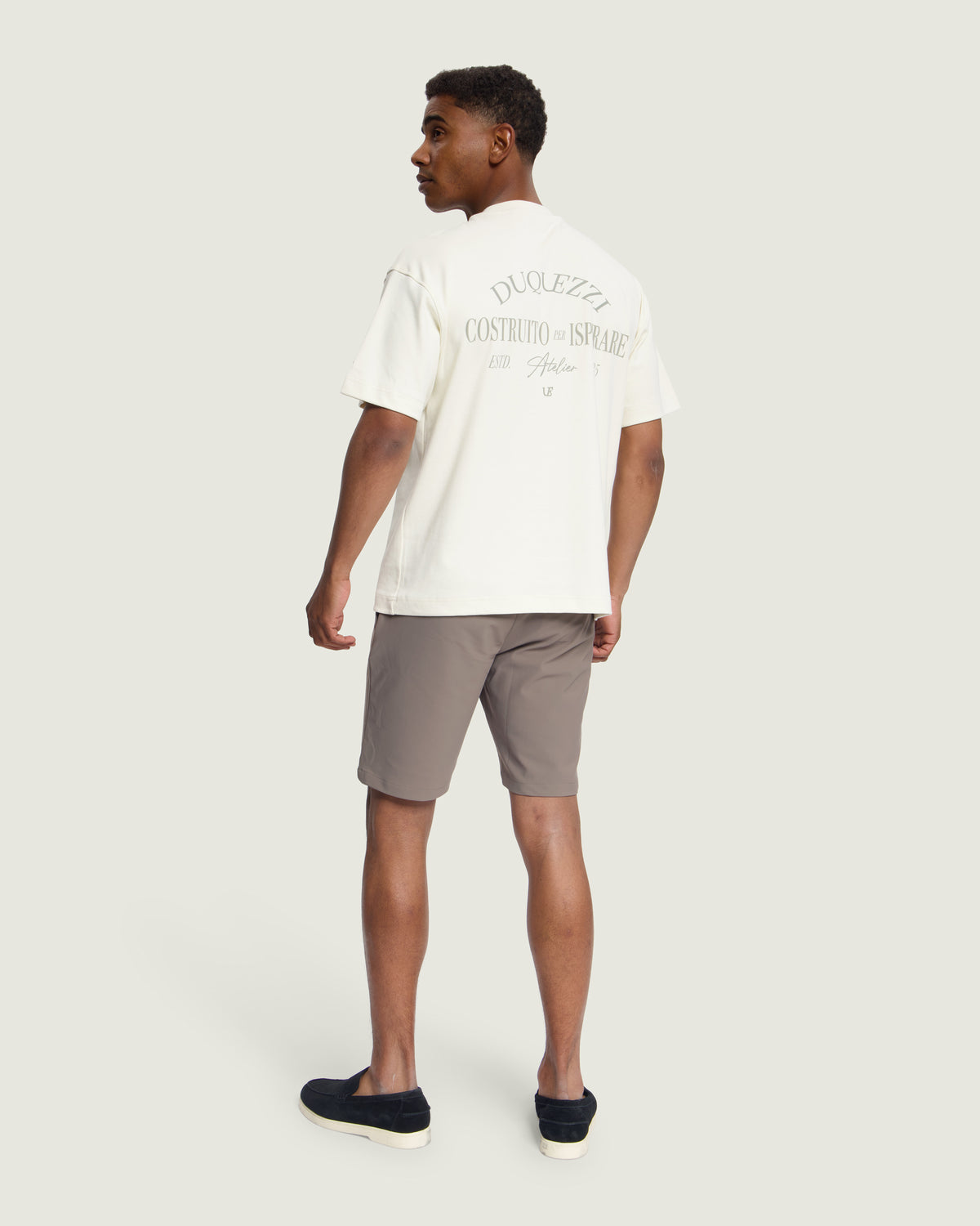DUQUEZZI DYNAMIC CHINO SHORT | Taupe