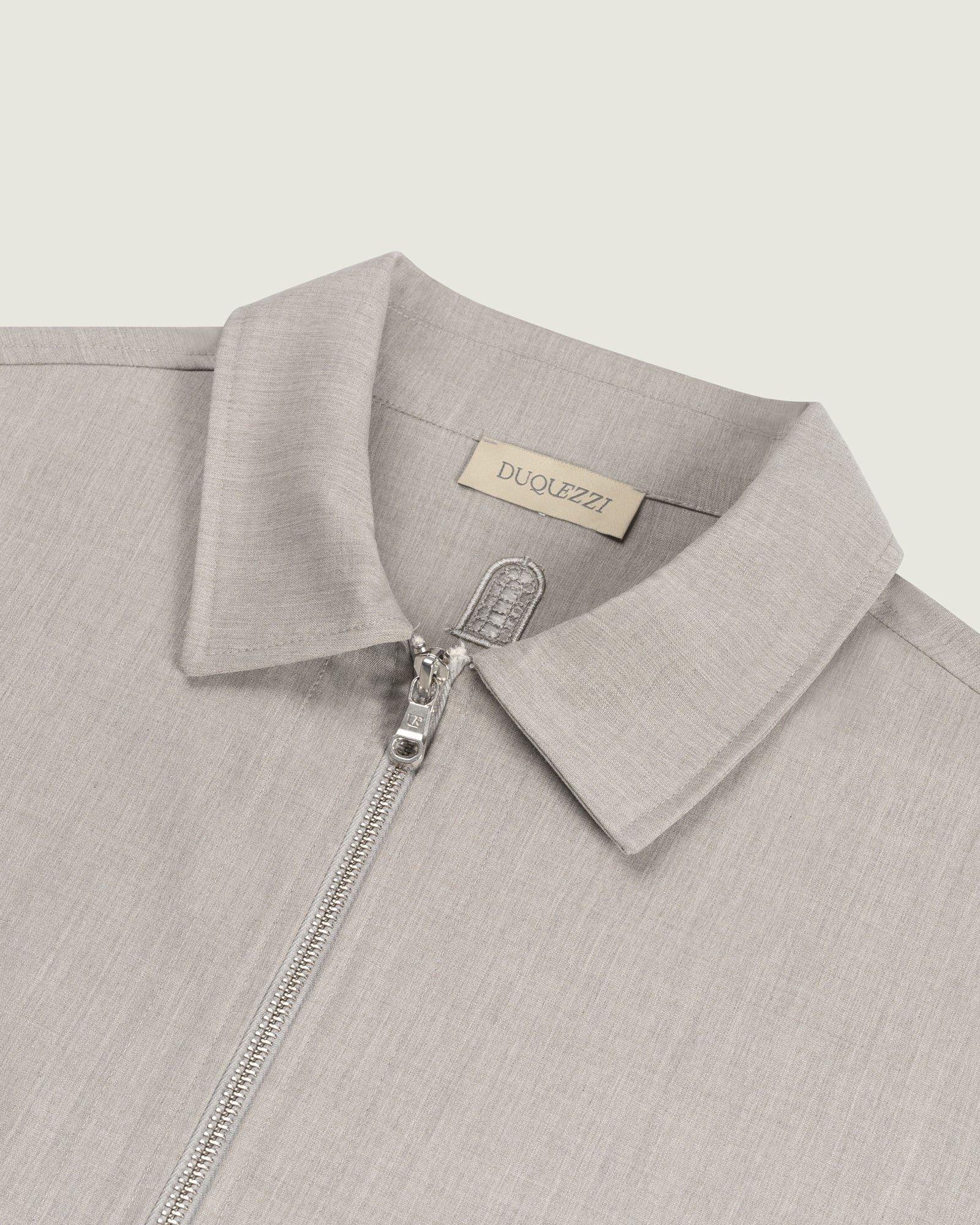 DUQUEZZI WOOL STRETCH JACKET | Beige