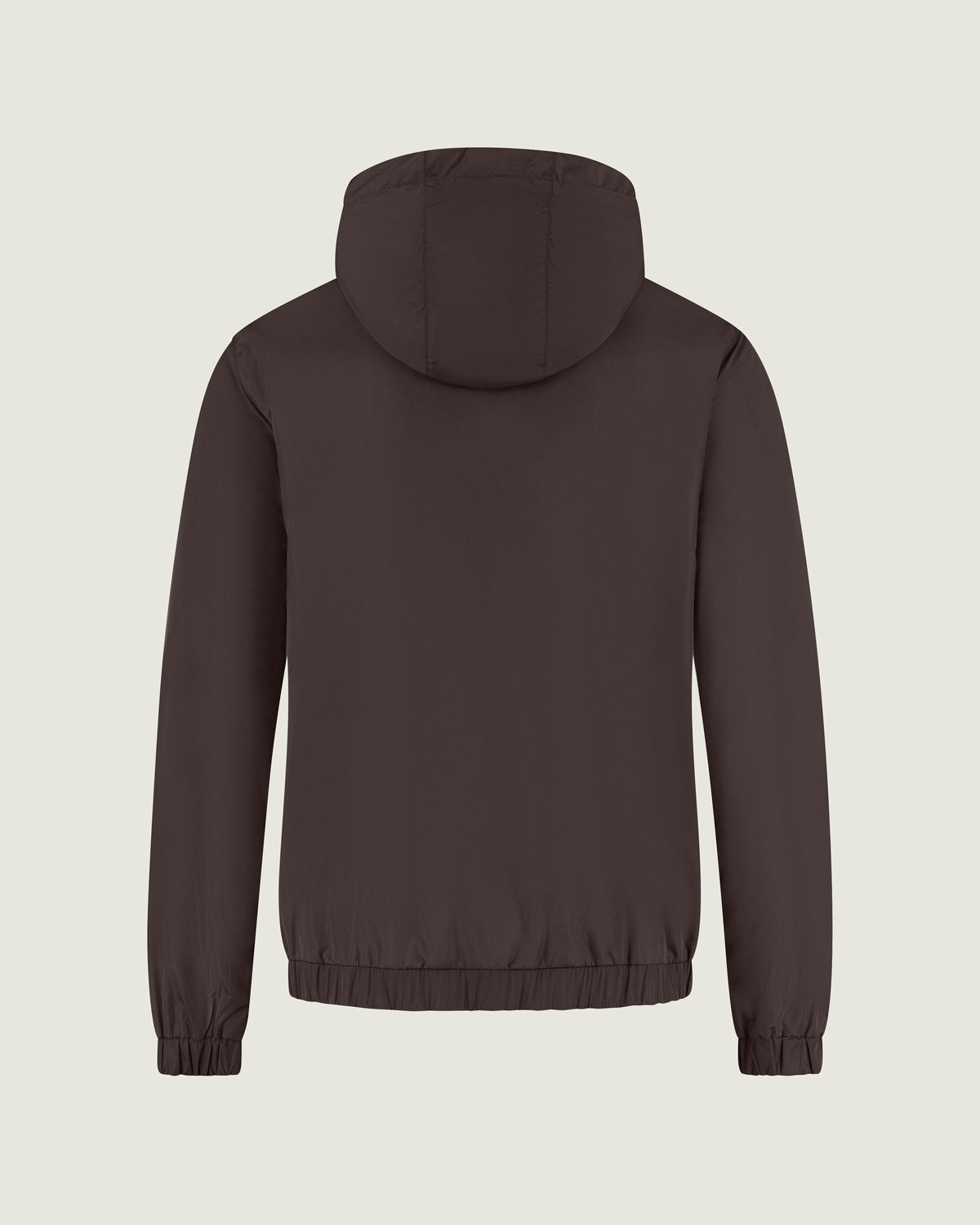 DUQUEZZI HOODED REVERSIBLE BOMBER | Caramel Syrup