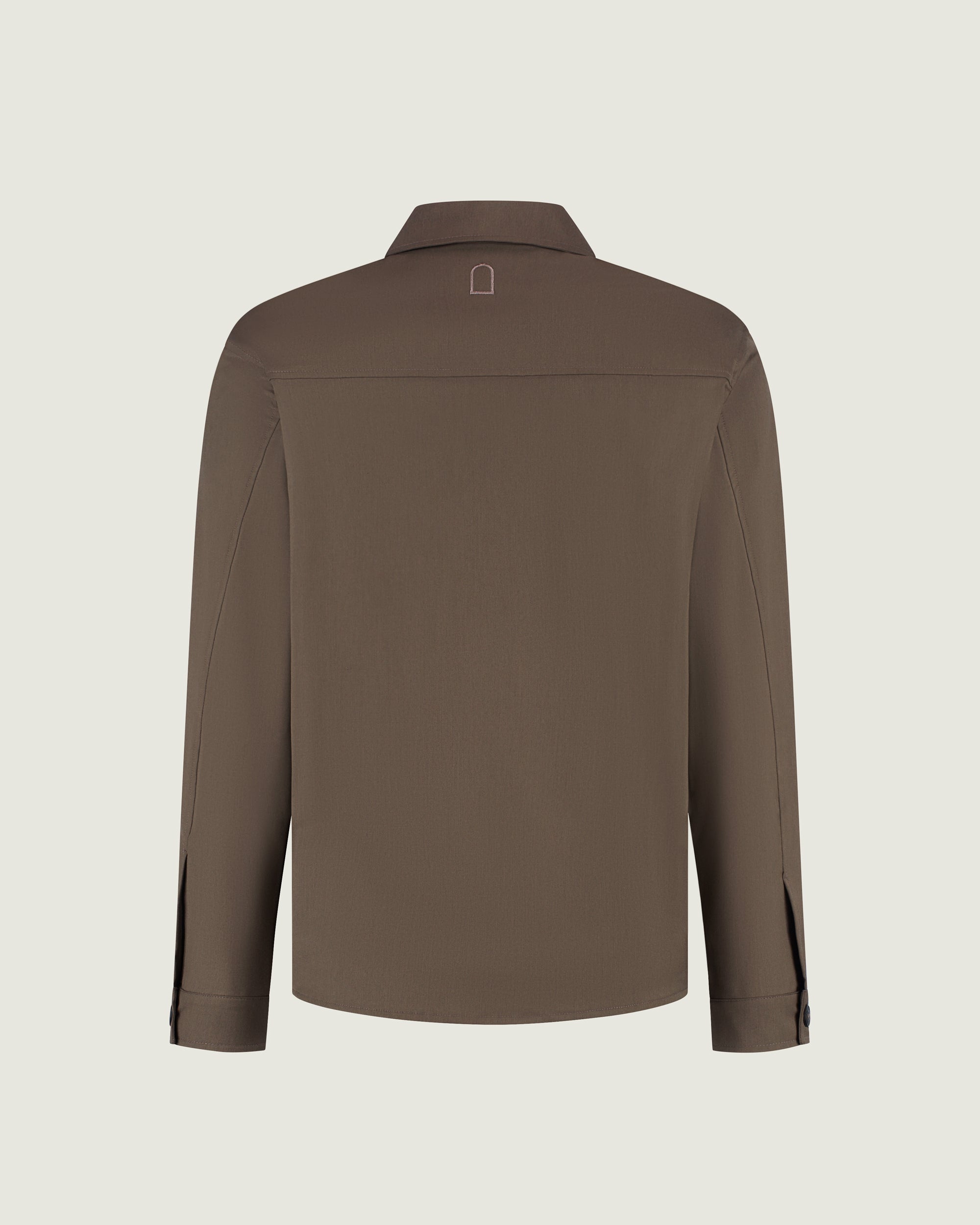 DUQUEZZI WOOL BLEND OVERSHIRT | Caramel Syrup