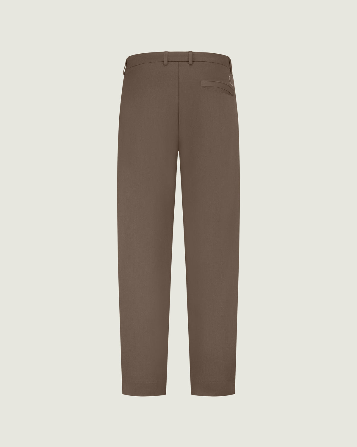 DUQUEZZI WOOL BLEND TROUSERS | Caramel Syrup