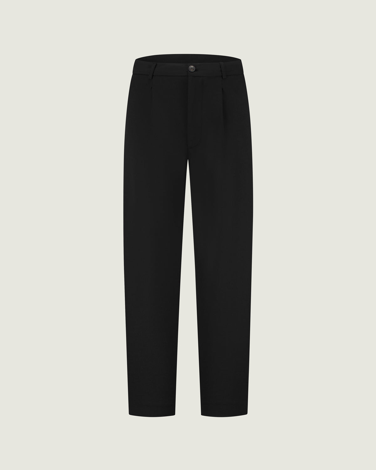 DUQUEZZI WOOL BLEND TROUSERS | Black