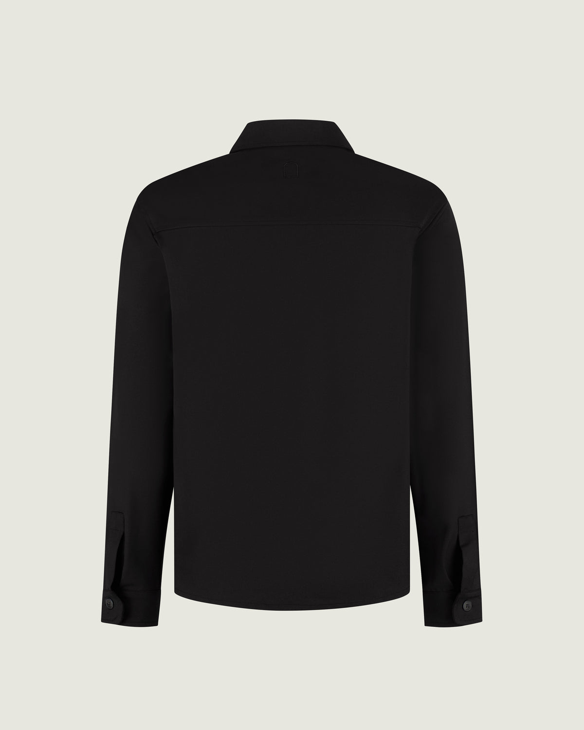 DUQUEZZI WOOL BLEND OVERSHIRT ARTURO | Black