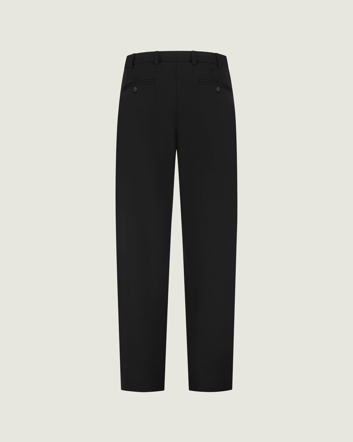 DUQUEZZI WOOL BLEND TROUSERS ARTURO | Black