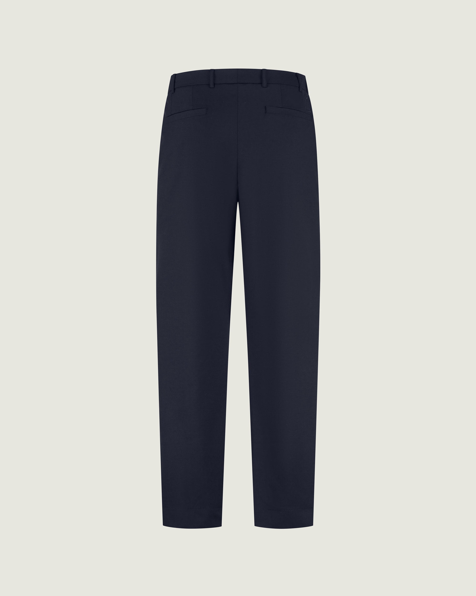 DUQUEZZI CESARE WOOL BLEND PANTS | Navy