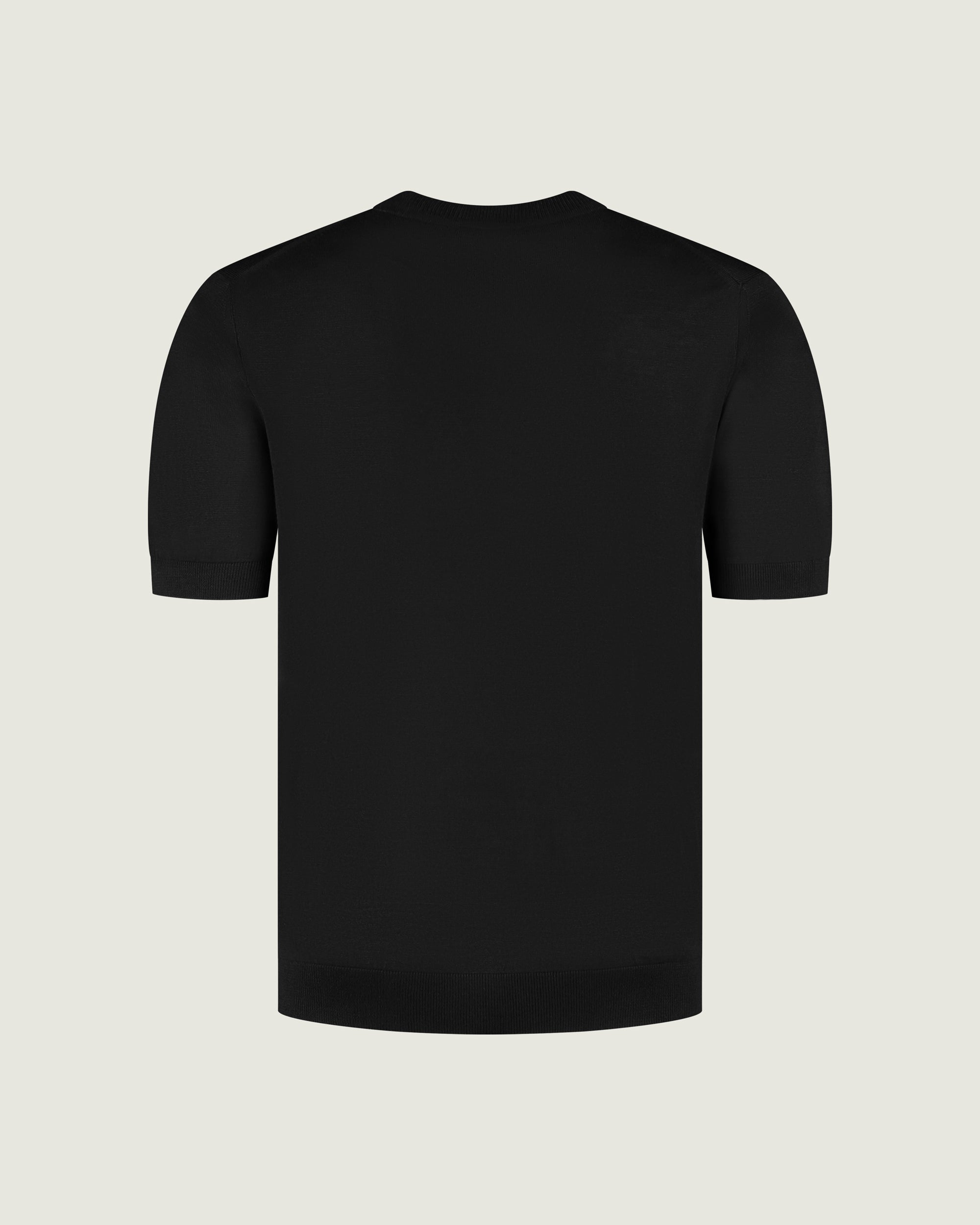 DUQUEZZI MERINO T-SHIRT | Black