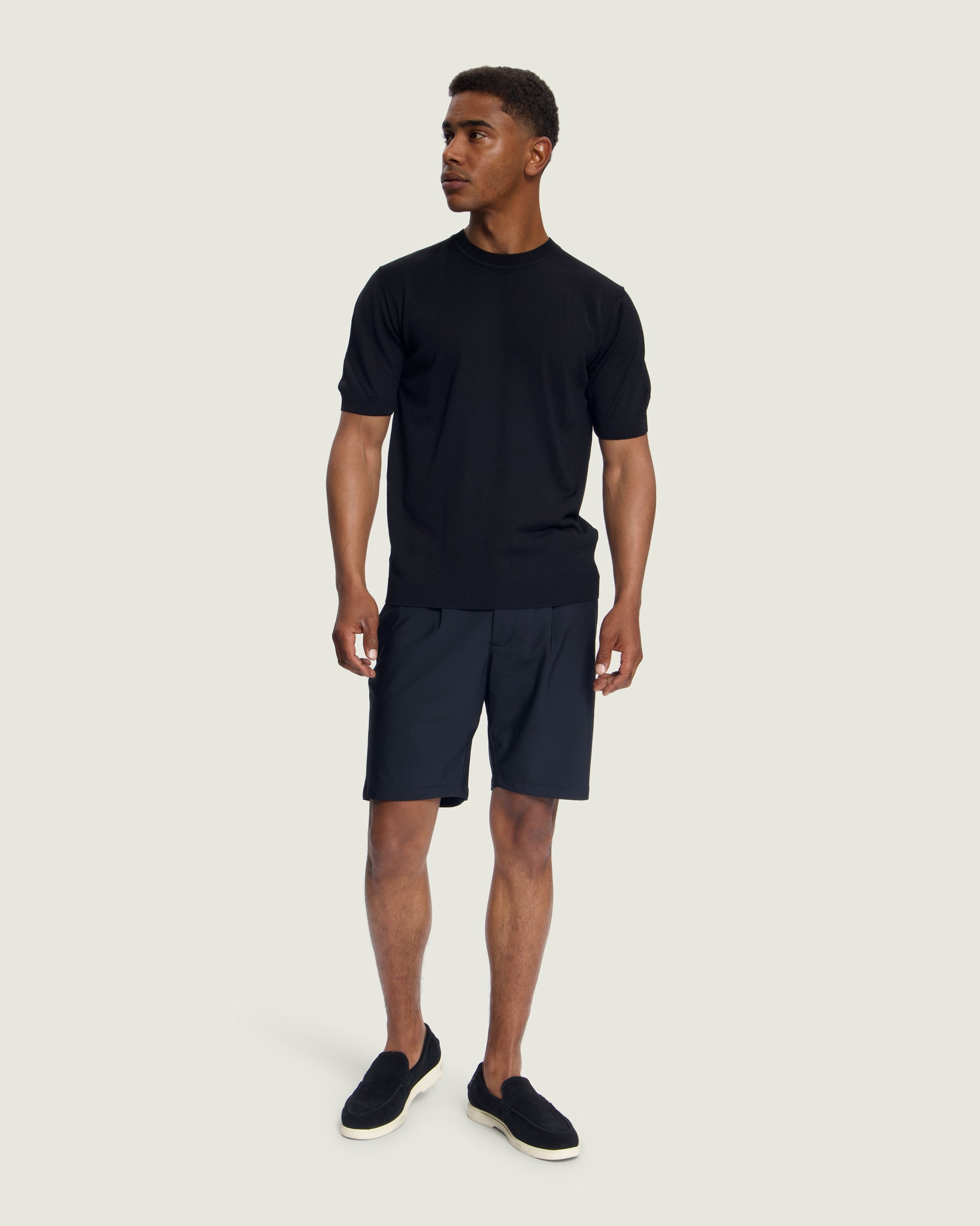 DUQUEZZI DYNAMIC CHINO SHORT | Black