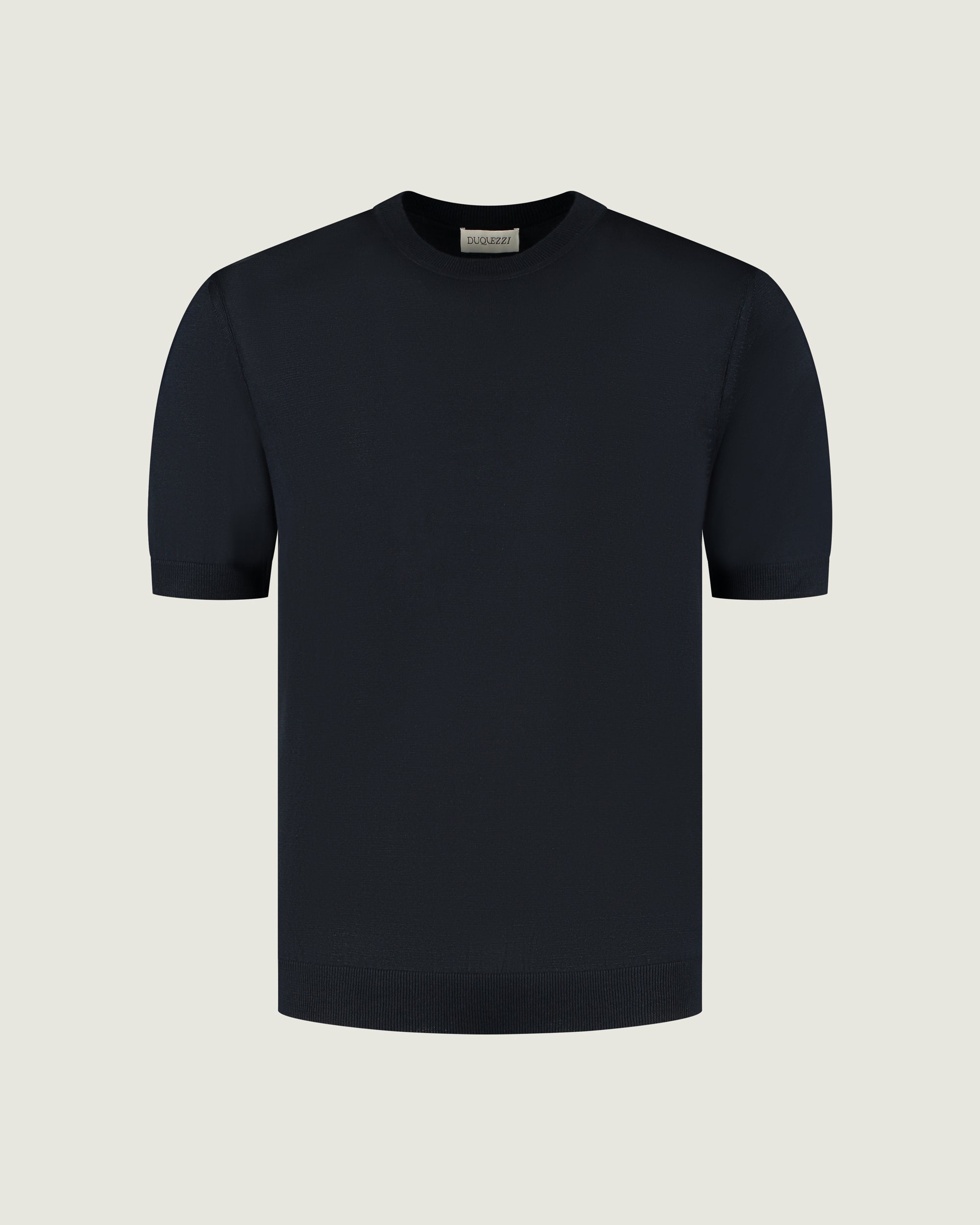 DUQUEZZI MERINO T-SHIRT | Navy
