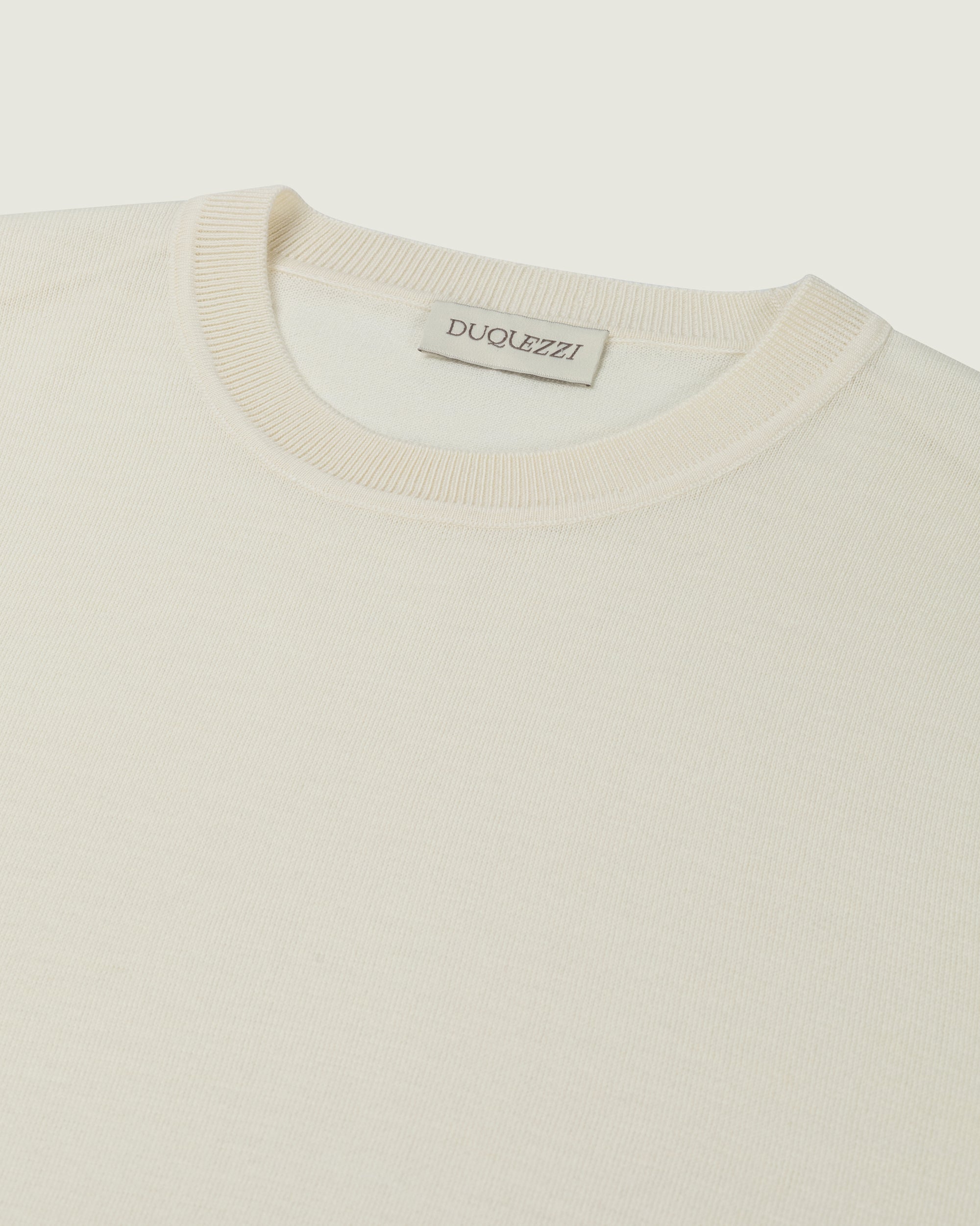 DUQUEZZI MERINO T-SHIRT | Off-White