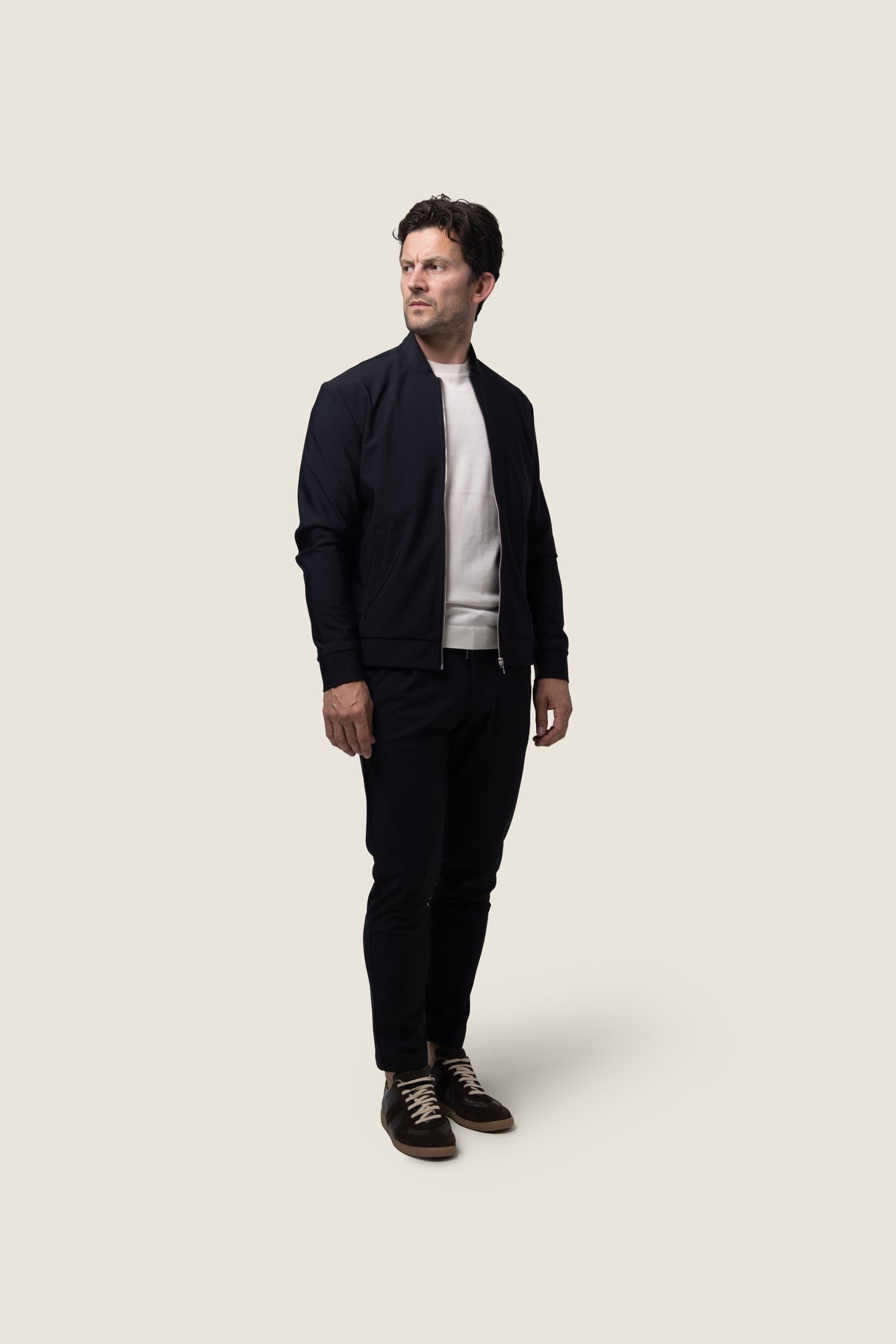 DUQUEZZI DYNAMIC BOMBER JACKET | Black