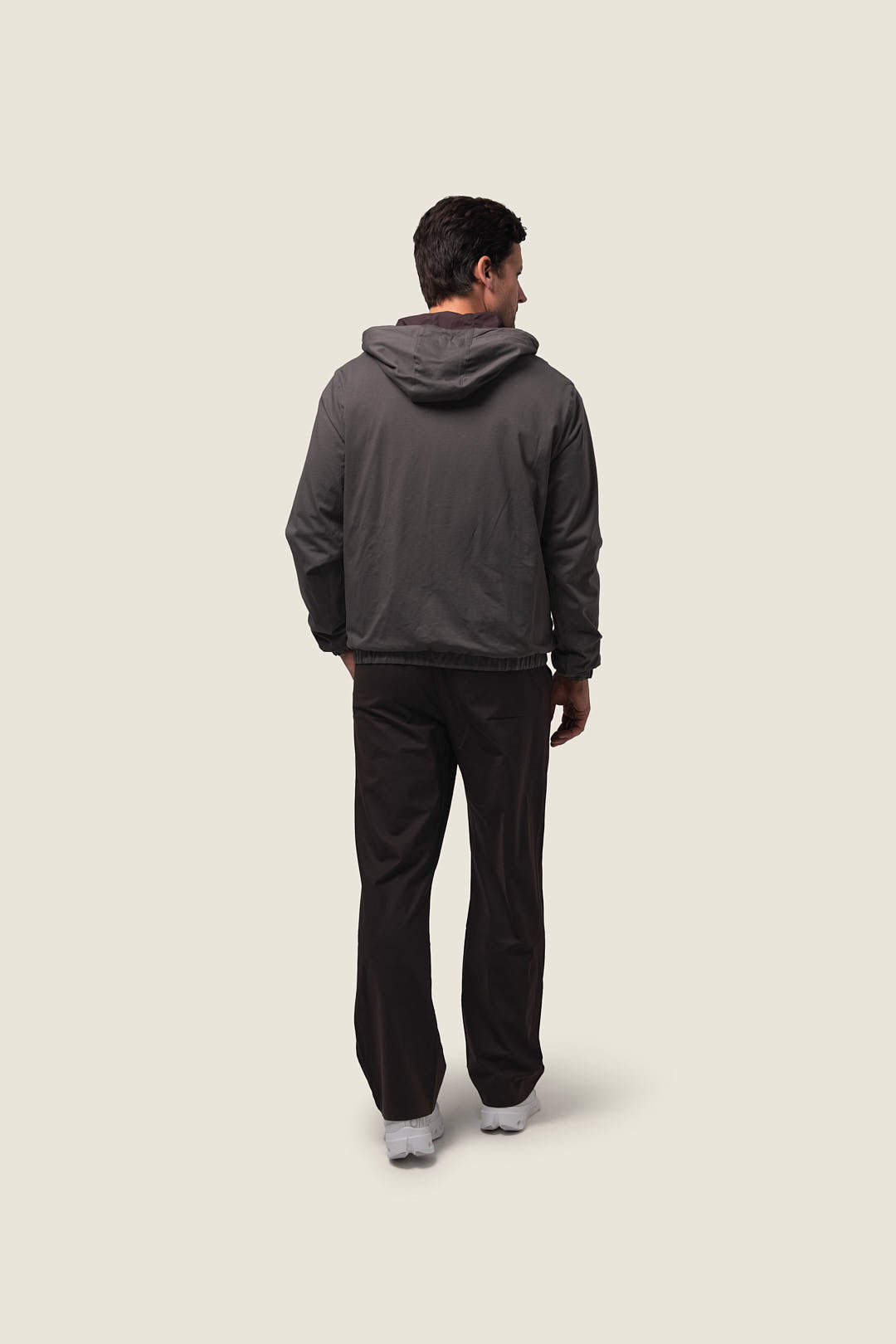 DUQUEZZI HOODED REVERSIBLE BOMBER | Burgundy