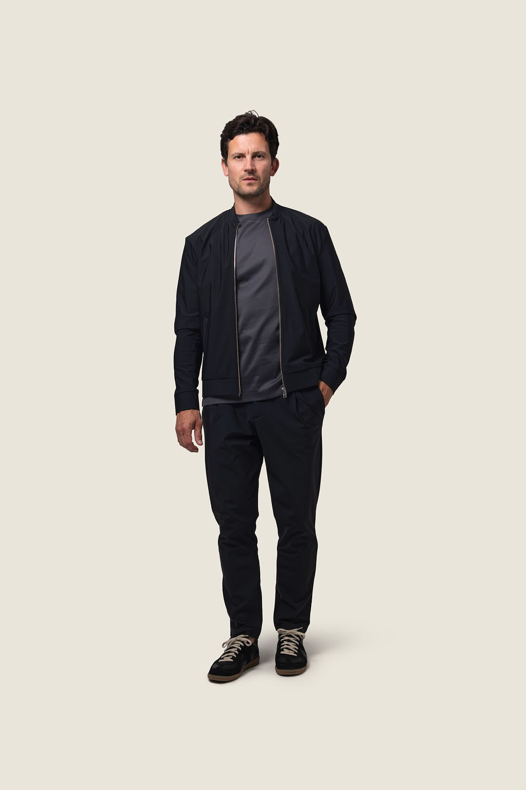 DUQUEZZI DYNAMIC BOMBER JACKET | Black