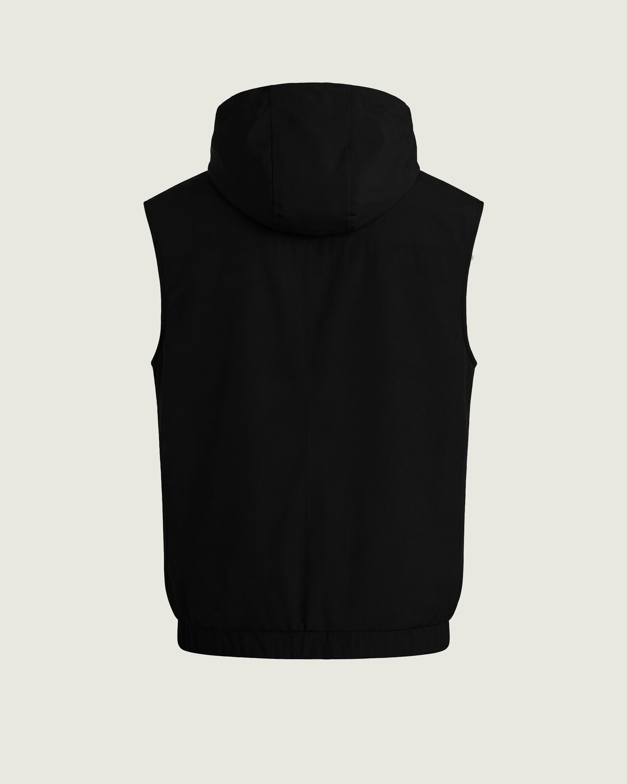 DUQUEZZI REVERSIBLE VEST | Black