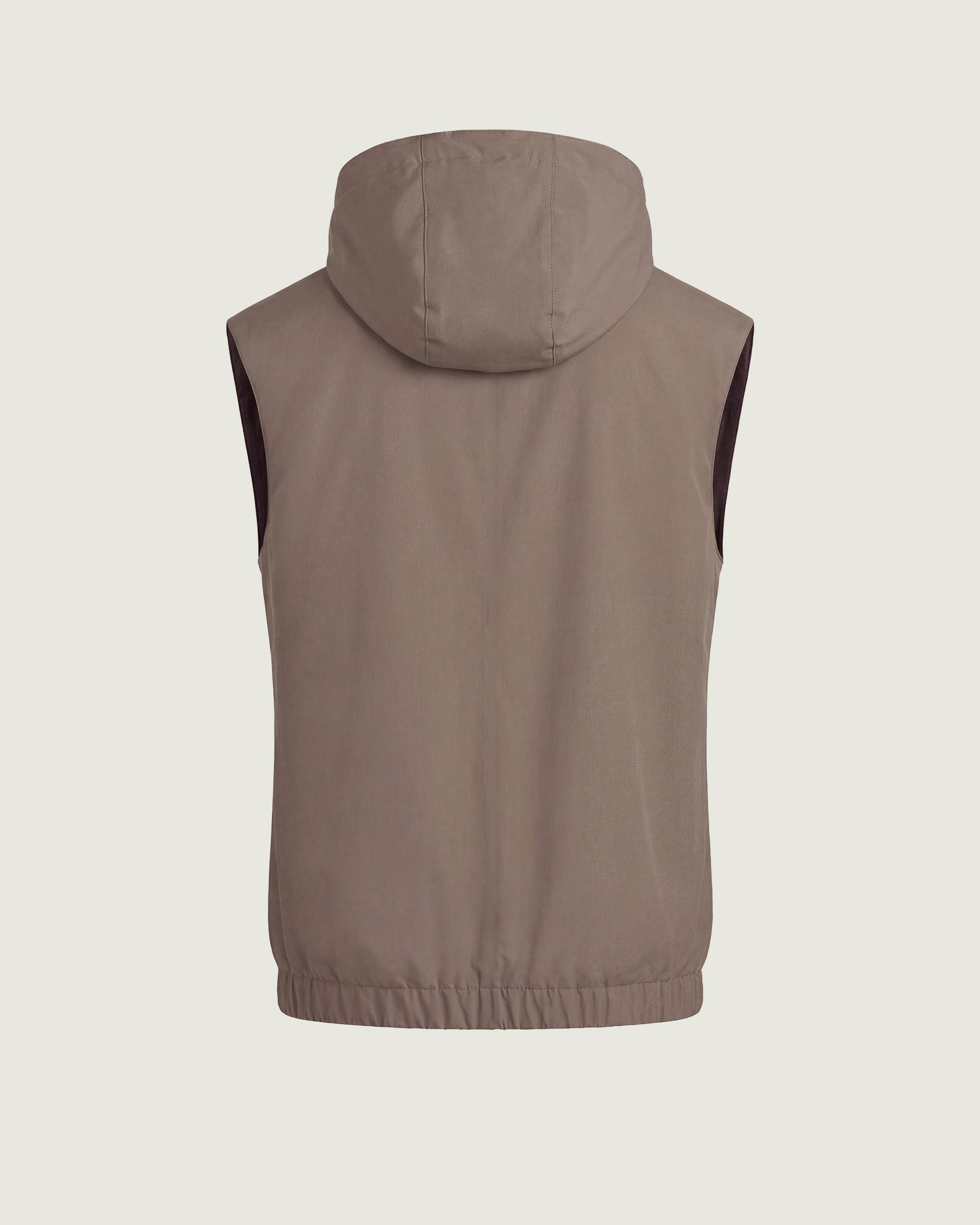 DUQUEZZI REVERSIBLE VEST | Desert