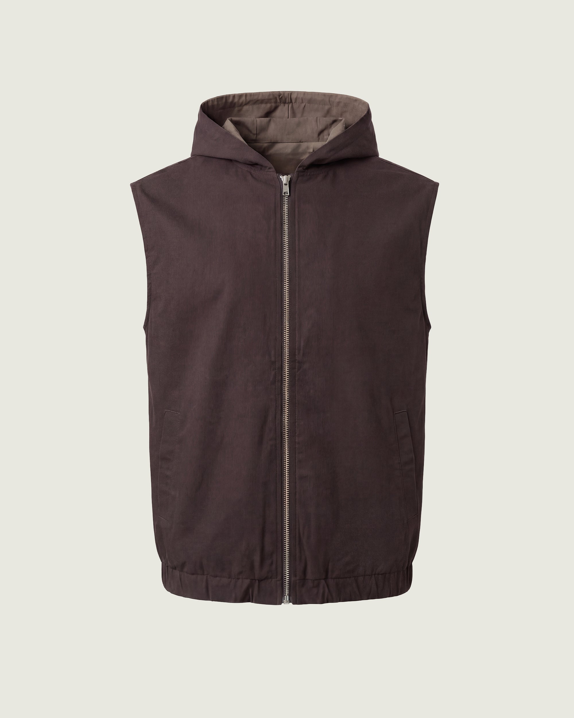 DUQUEZZI REVERSIBLE VEST | Desert