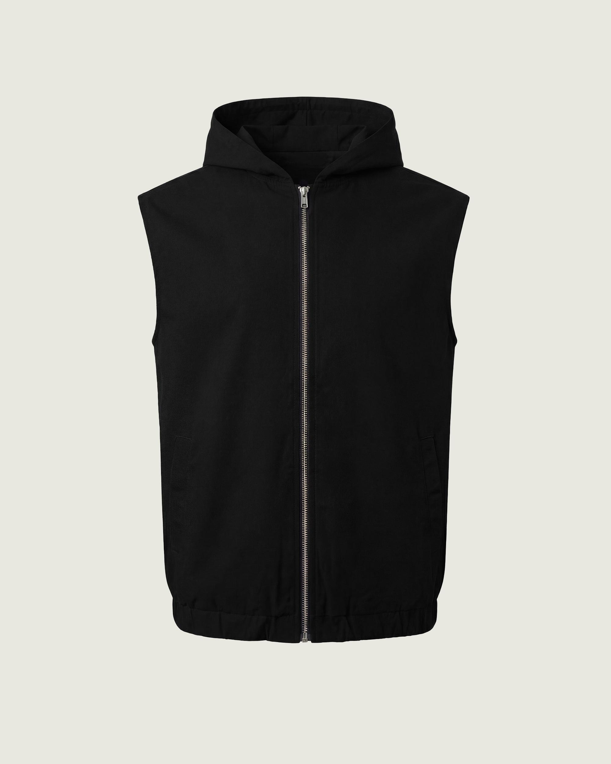 DUQUEZZI REVERSIBLE VEST | Black