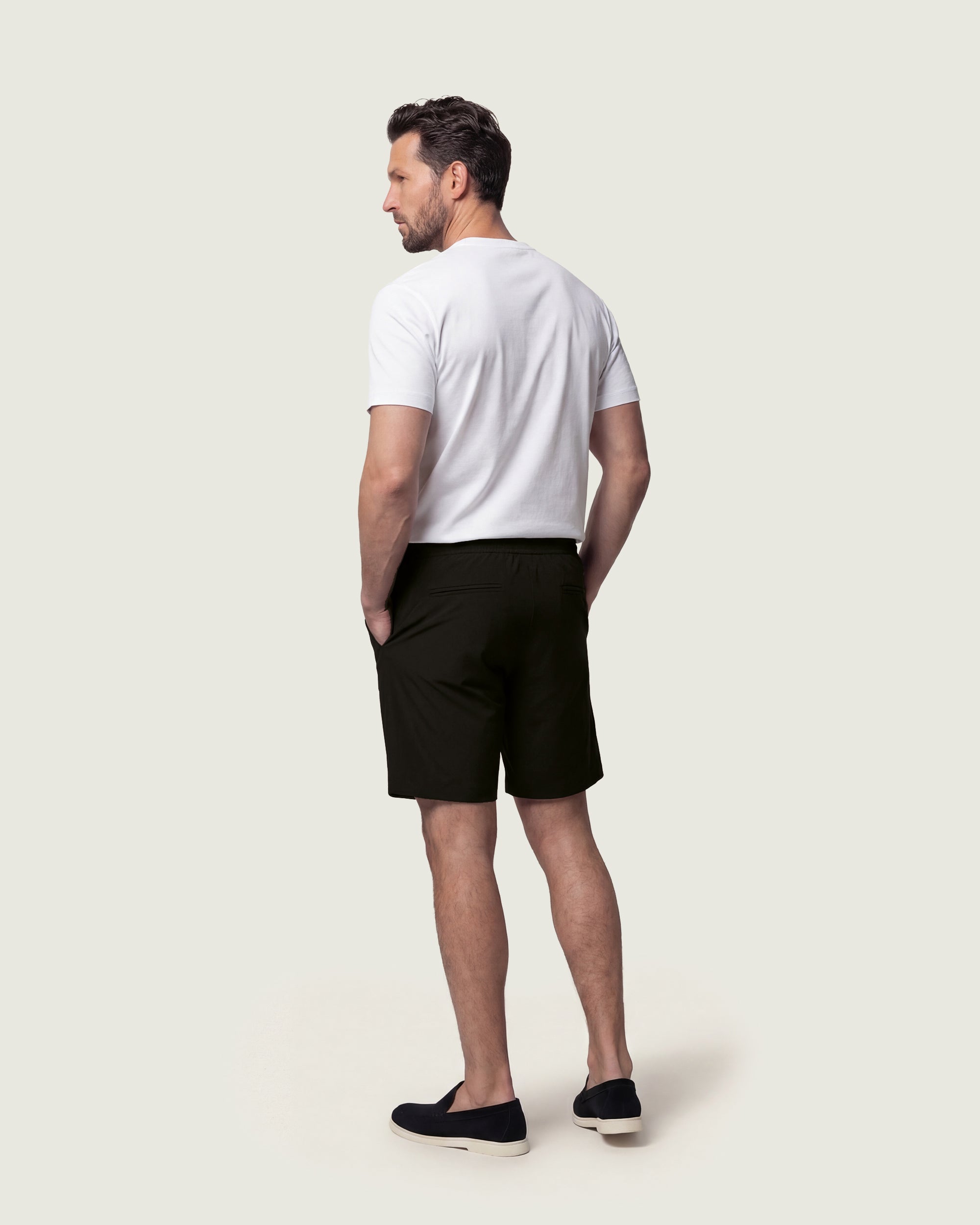DUQUEZZI DYNAMIC CHINO SHORT | Black