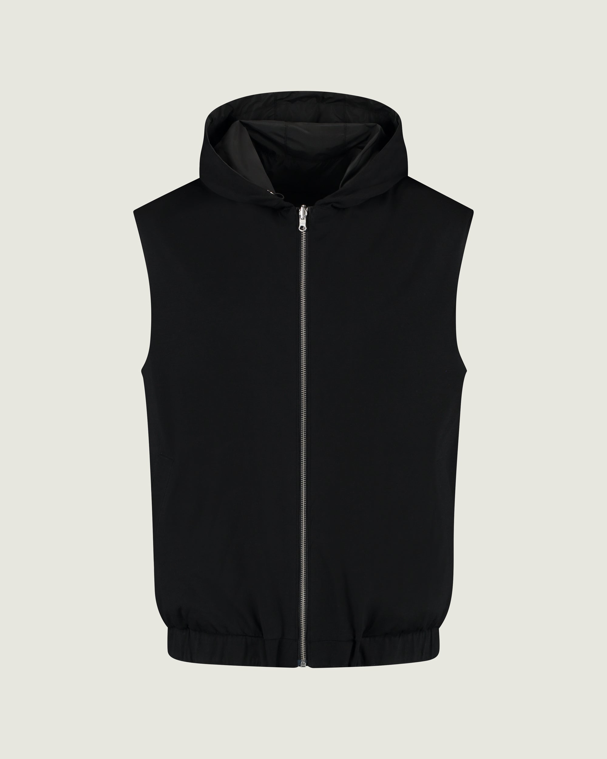 DUQUEZZI REVERSIBLE VEST | Black