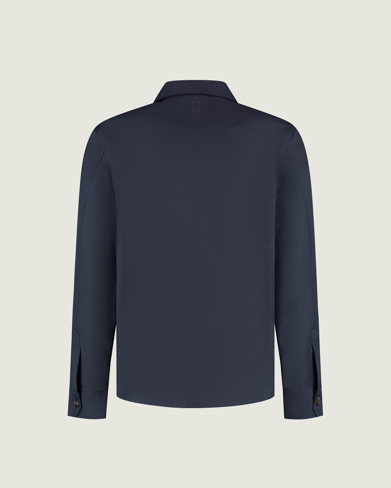 DUQUEZZI WOOL BLEND OVERSHIRT | Navy