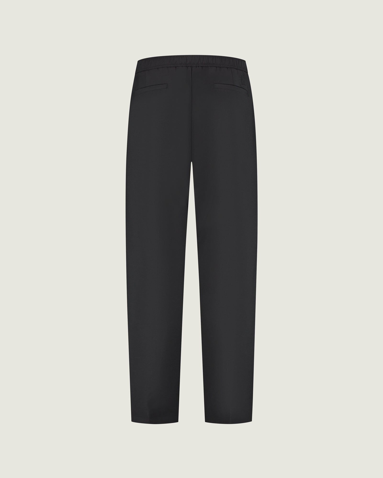 DUQUEZZI WOOL BLEND TROUSERS | Black