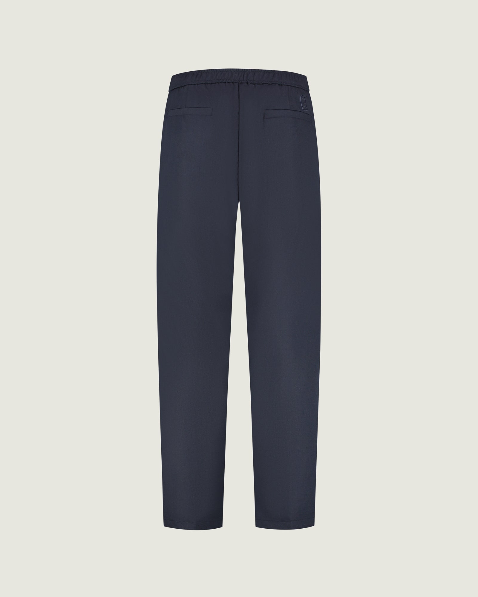 DUQUEZZI WOOL BLEND TROUSERS | Navy