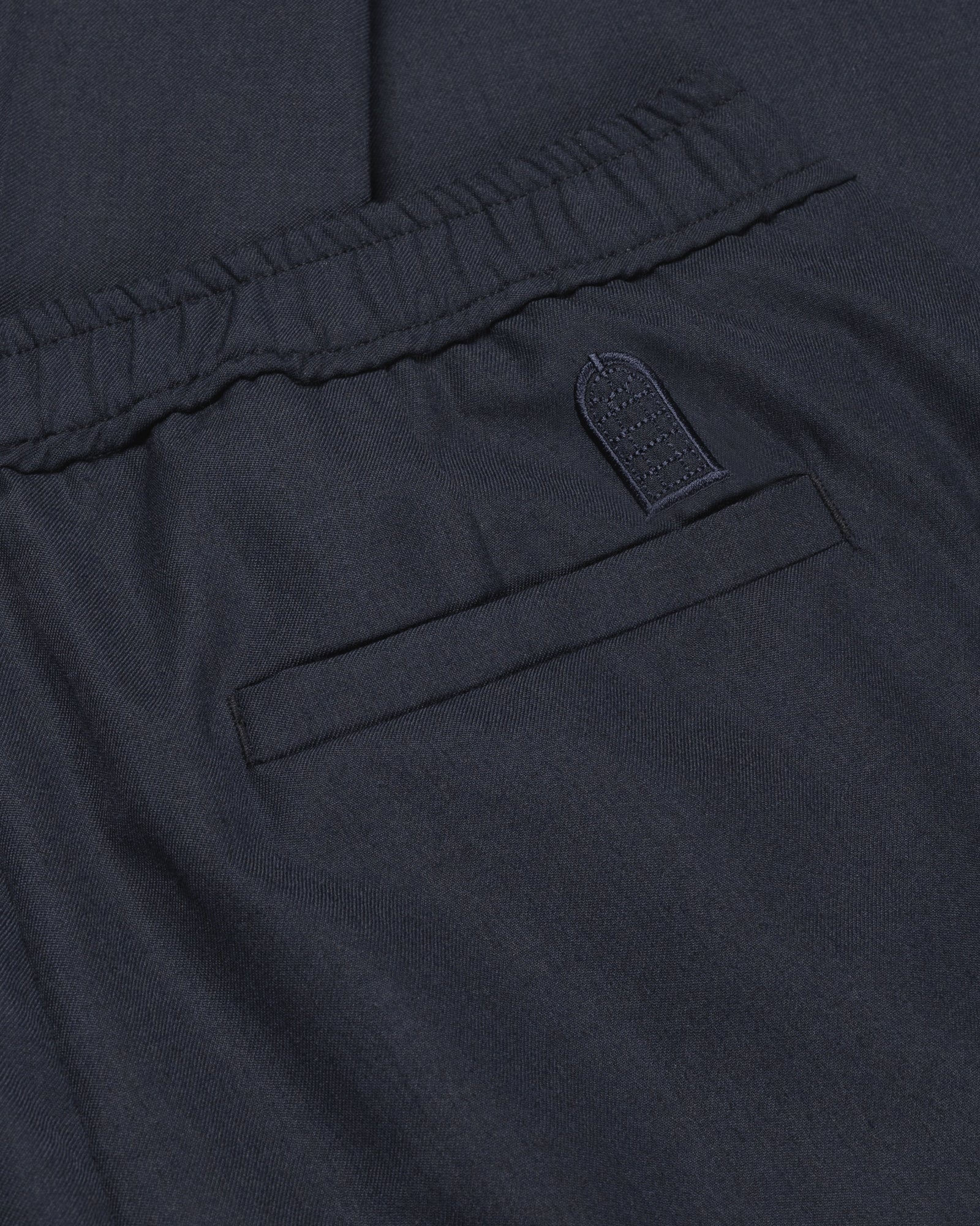 DUQUEZZI WOOL BLEND TROUSERS | Navy