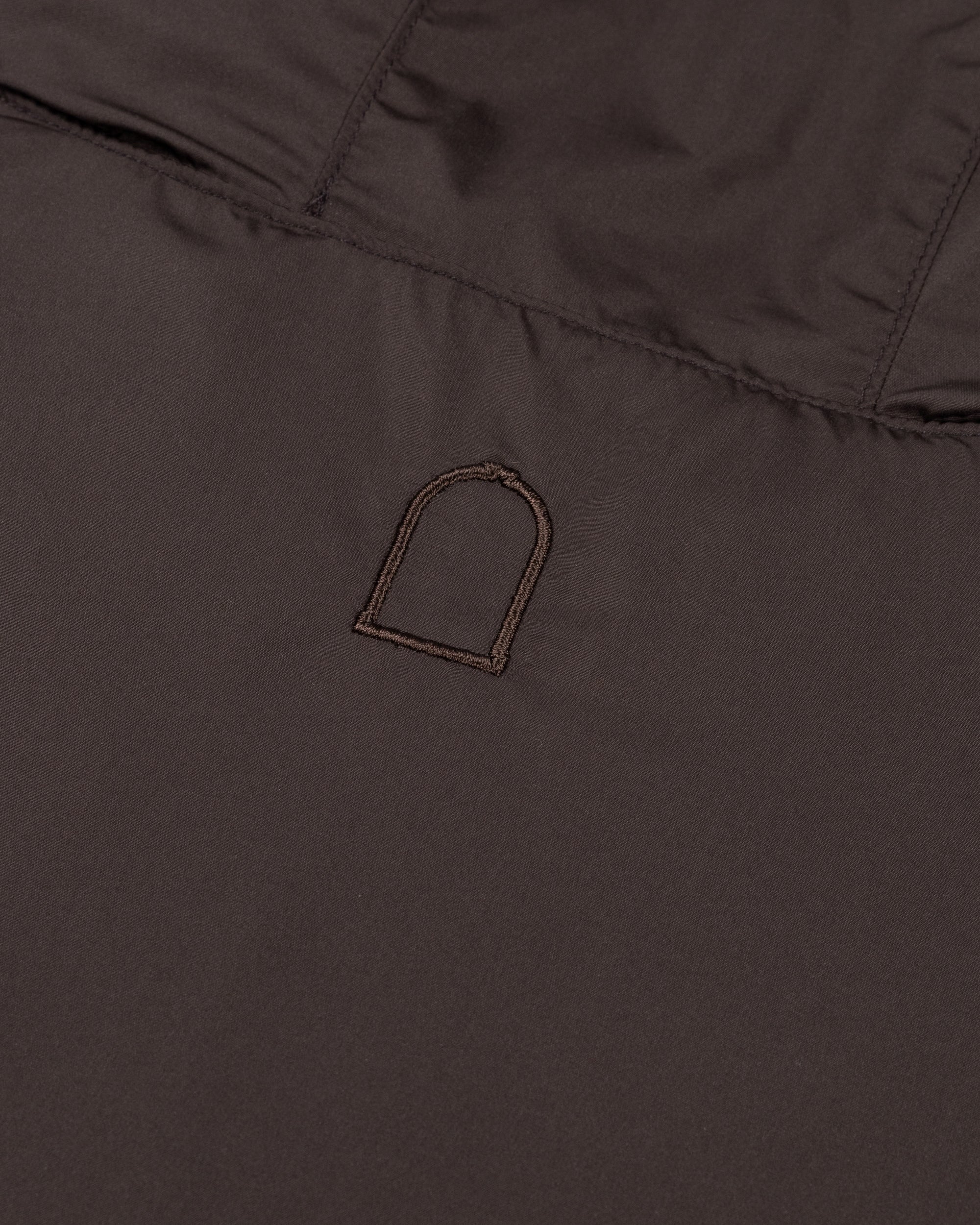 DUQUEZZI HOODED REVERSIBLE BOMBER | Caramel Syrup