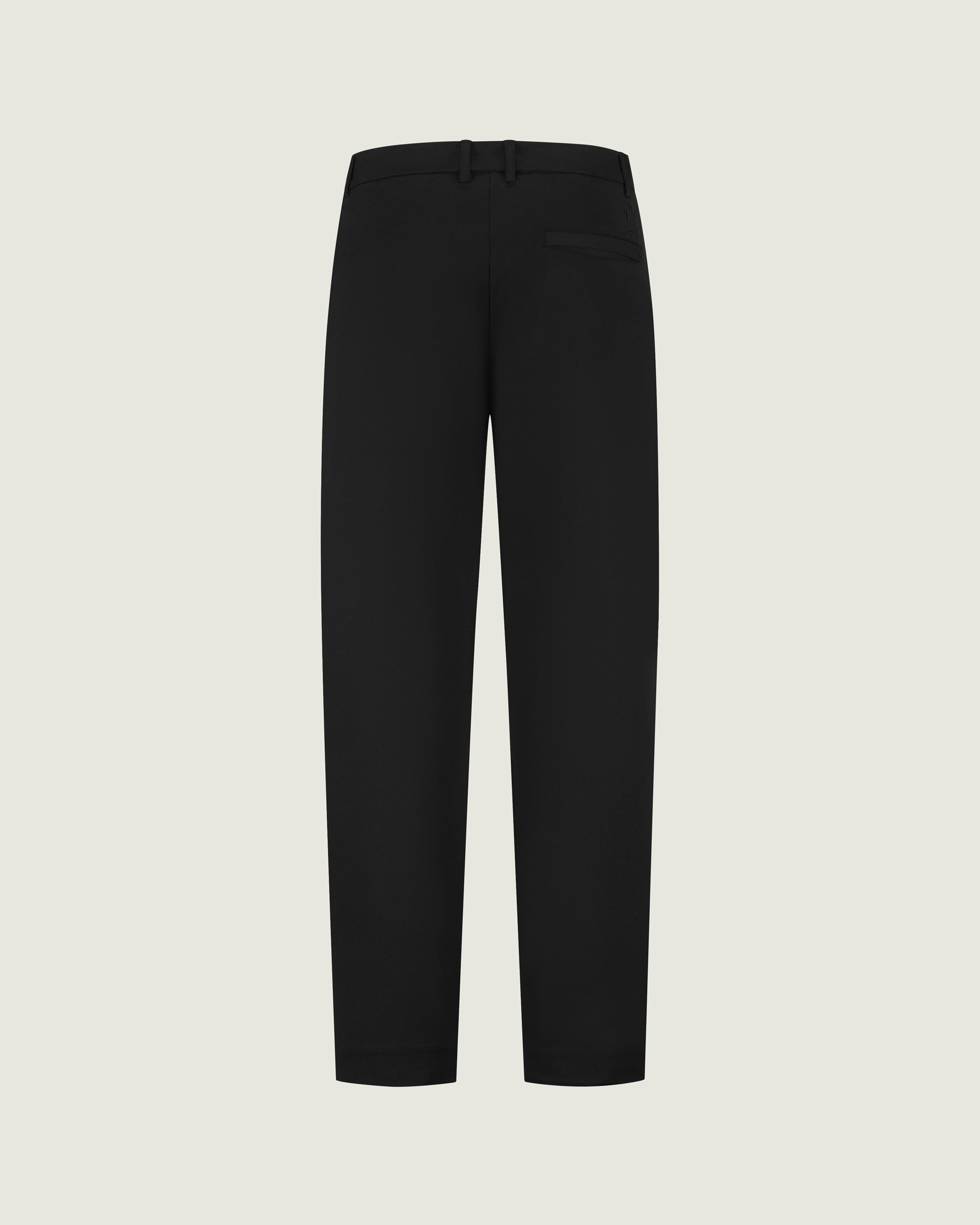 DUQUEZZI WOOL BLEND TROUSERS | Black