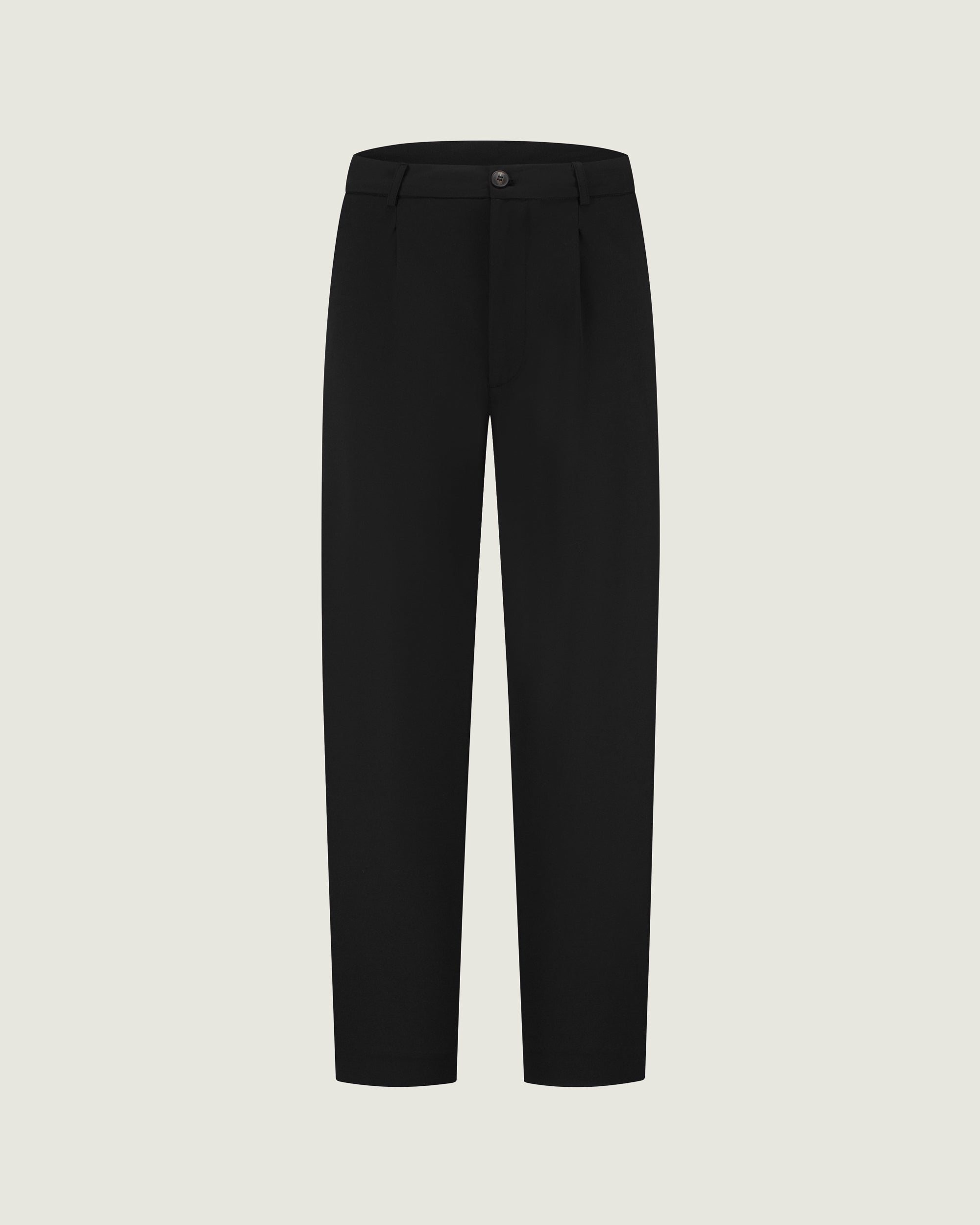 DUQUEZZI WOOL BLEND TROUSERS | Black