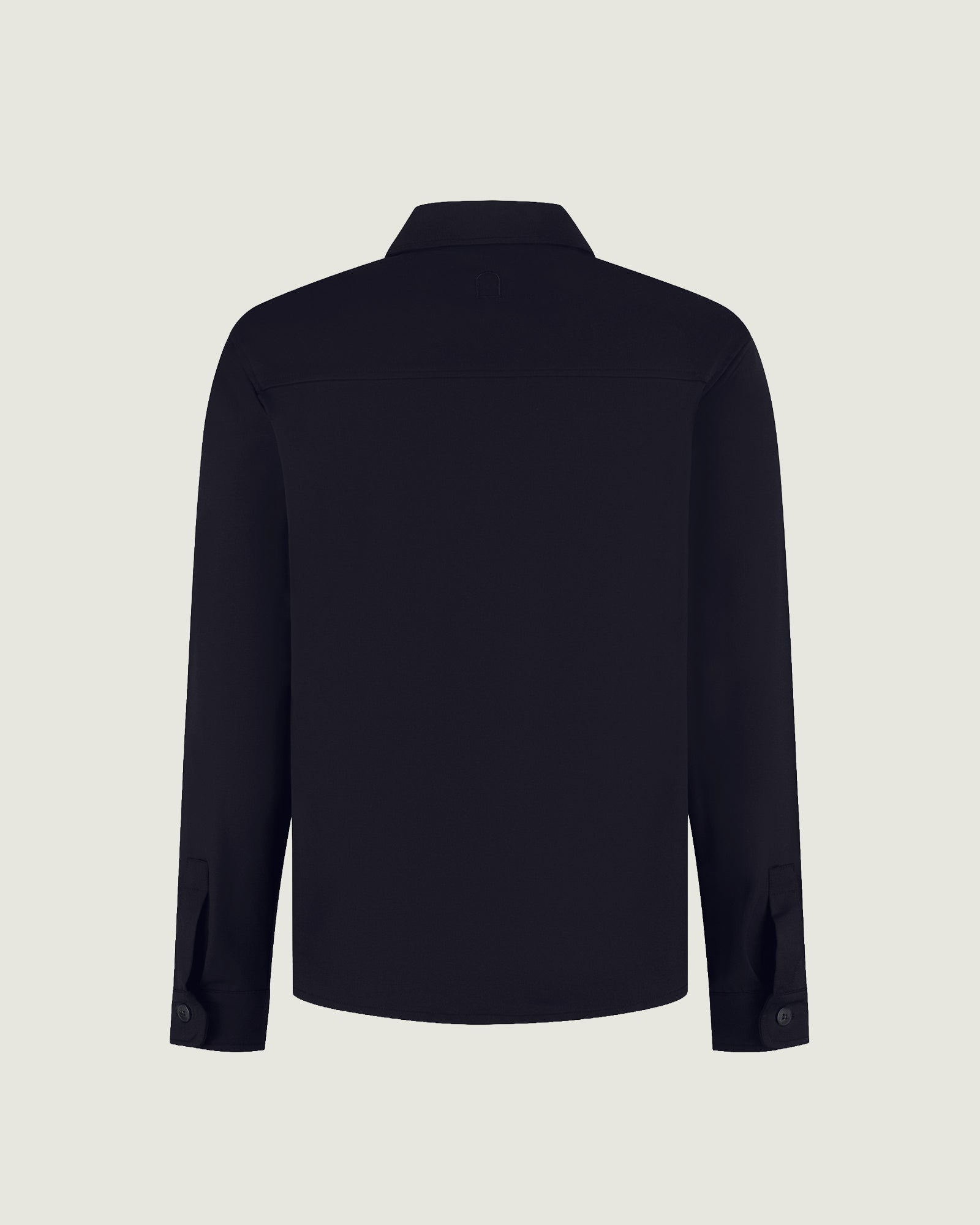 DUQUEZZI WOOL BLEND OVERSHIRT ARTURO | Navy