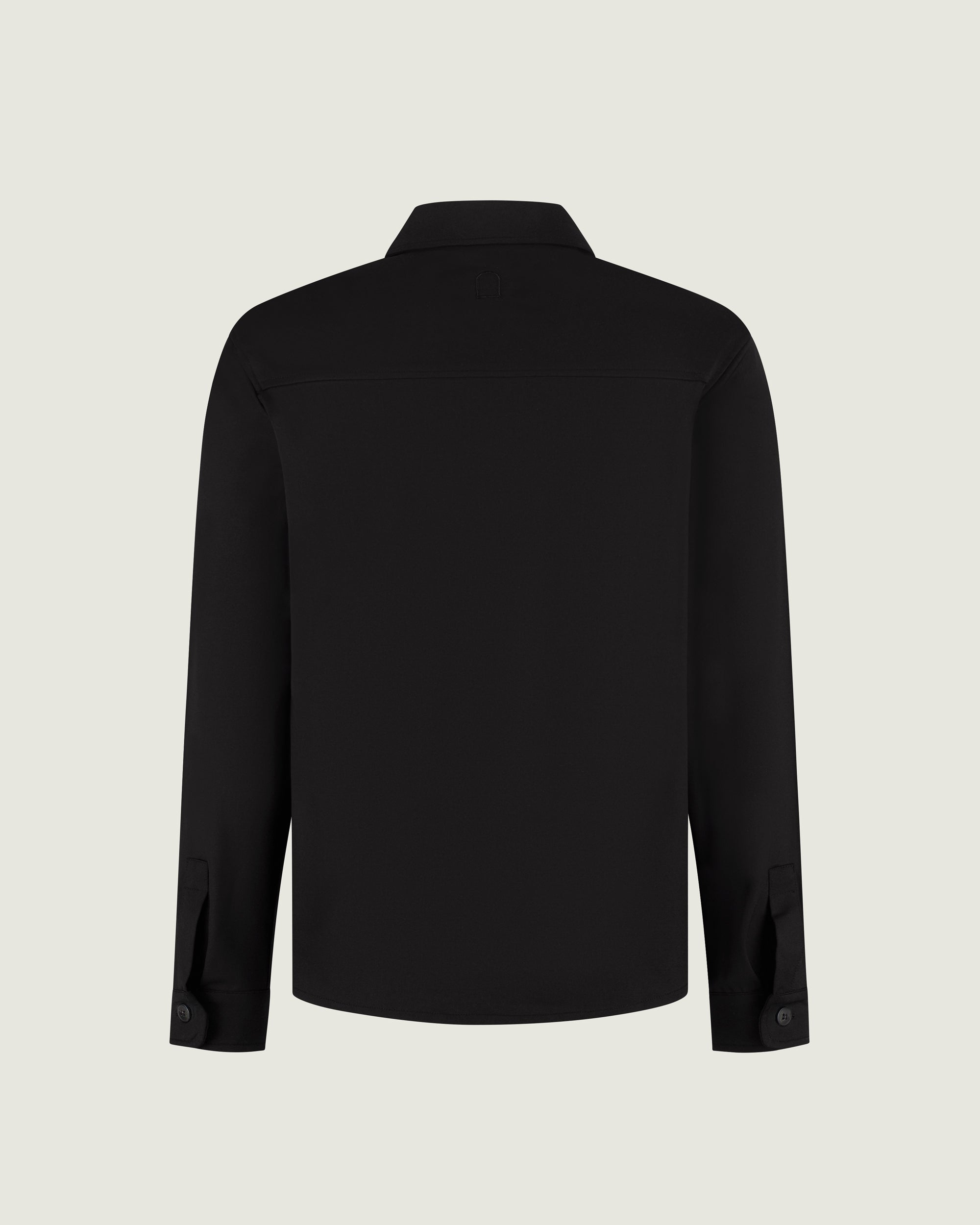 DUQUEZZI WOOL BLEND OVERSHIRT ARTURO | Black