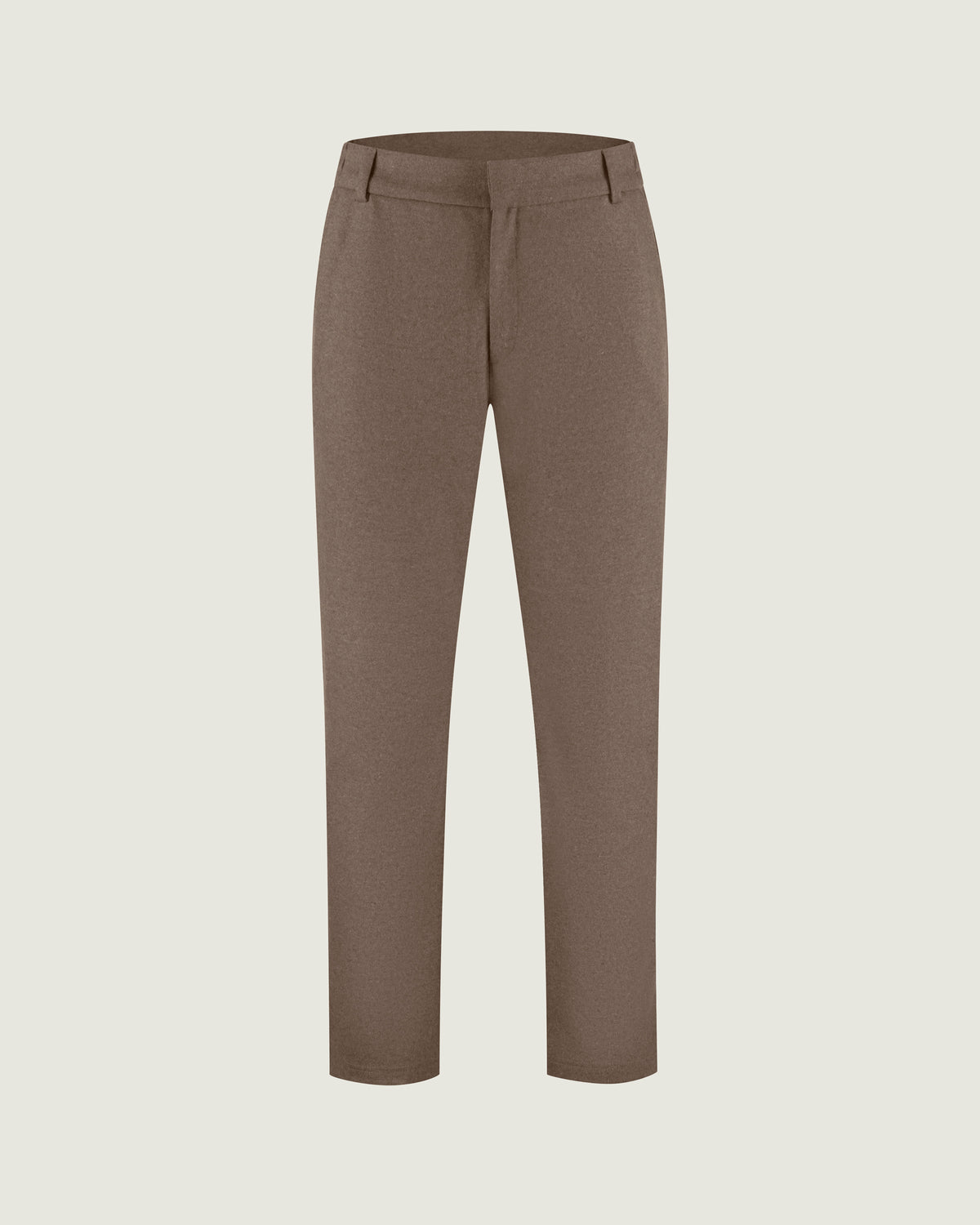 DUQUEZZI VELLORO WOOL PANTS | Caramel Syrup