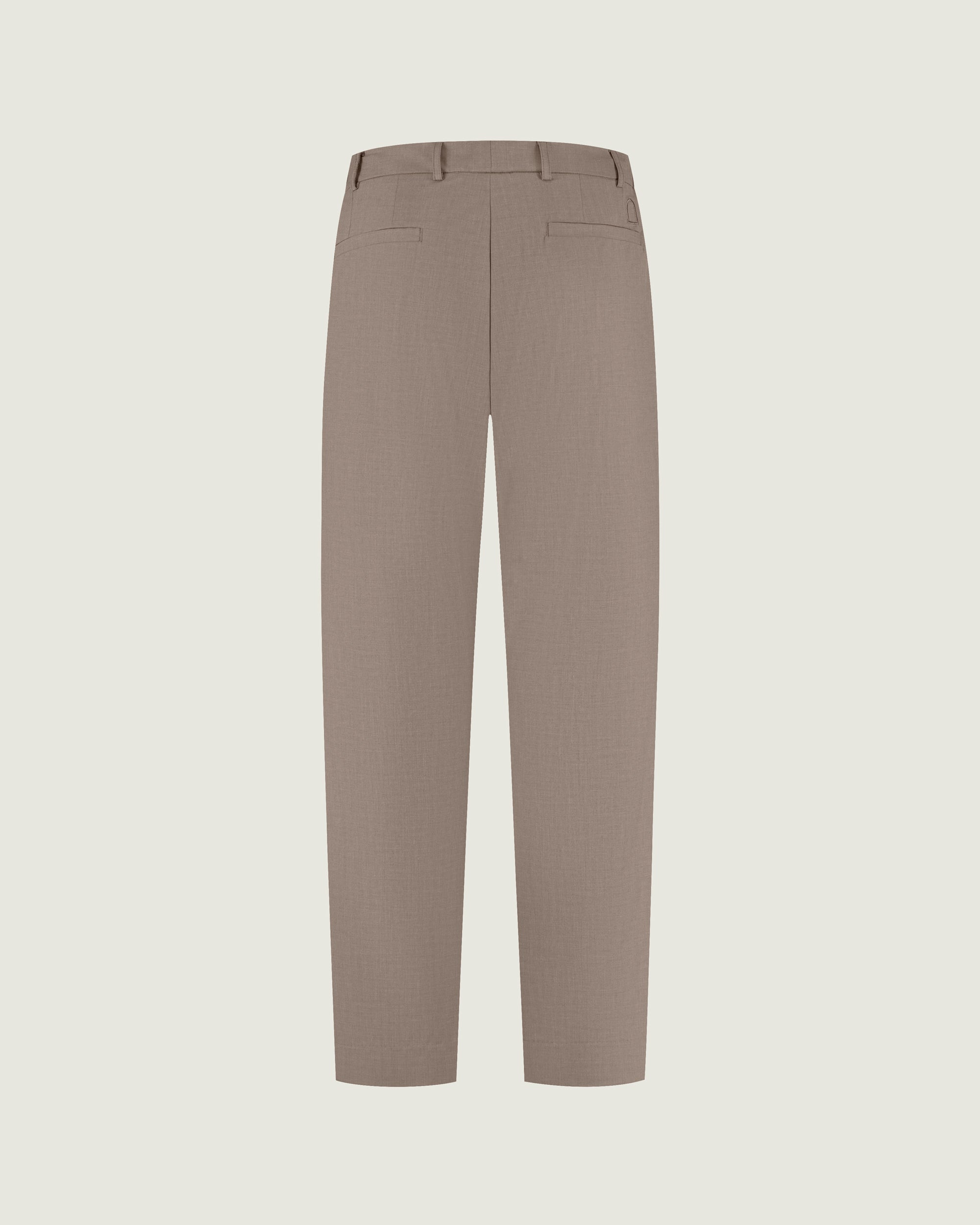 DUQUEZZI CESARE WOOL BLEND PANTS | Caramel Syrup