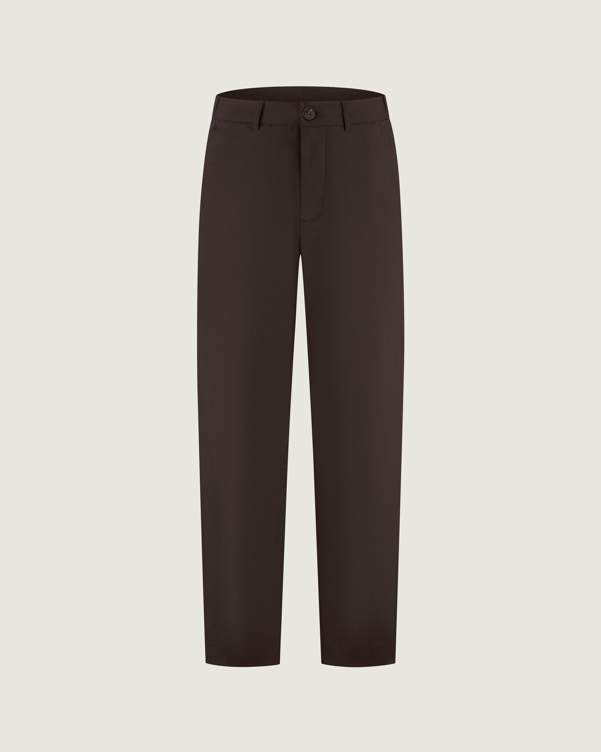 DUQUEZZI CESARE WOOL BLEND PANTS | Dark Brown