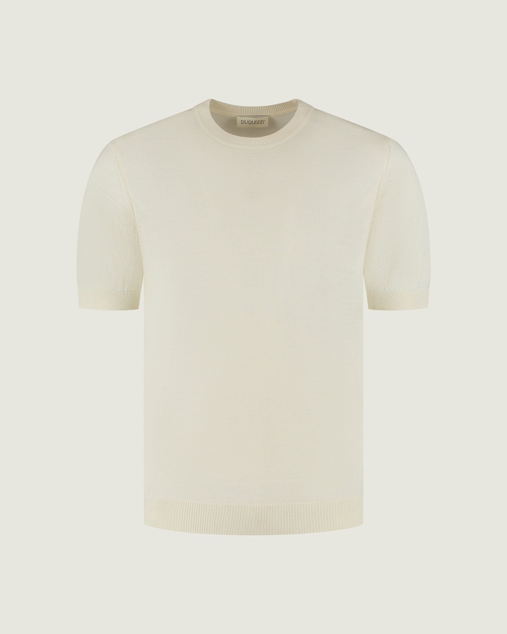 DUQUEZZI MERINO T-SHIRT | Off-White