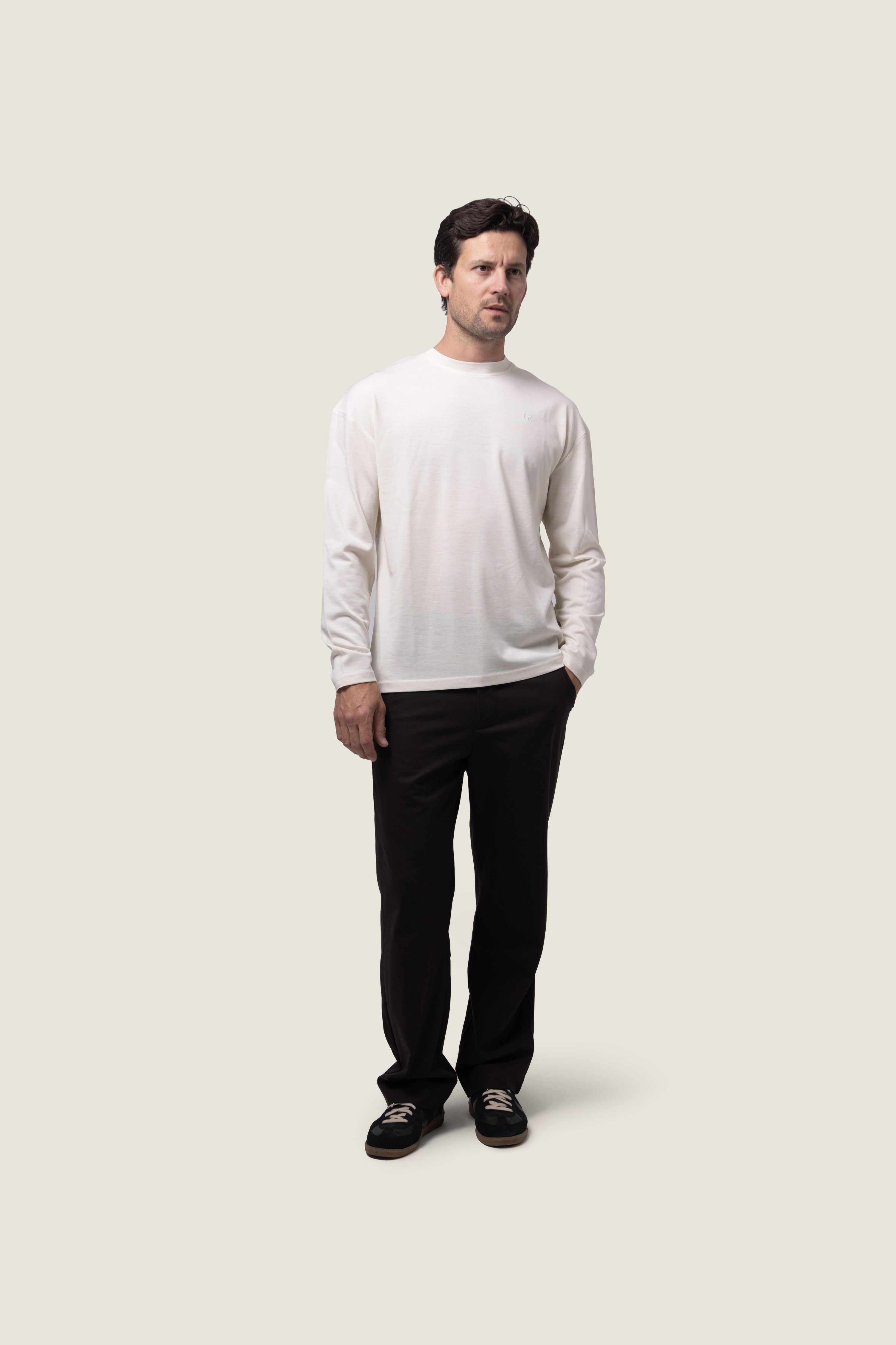 DUQUEZZI COOLMAX  LONGSLEEVE SHIRT | Off-White