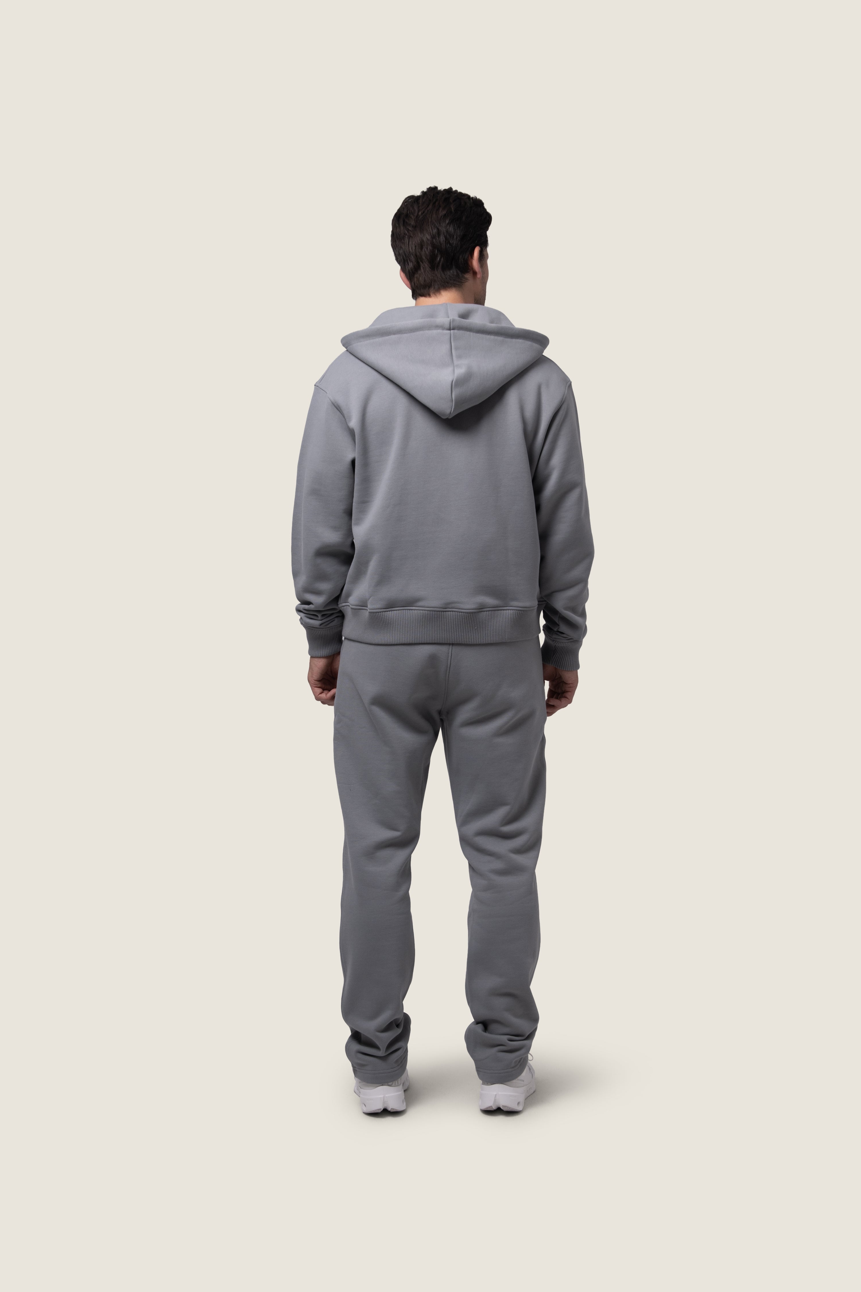 DUQUEZZI ELEGANT TAILORED TRACKPANTS | Dark Grey