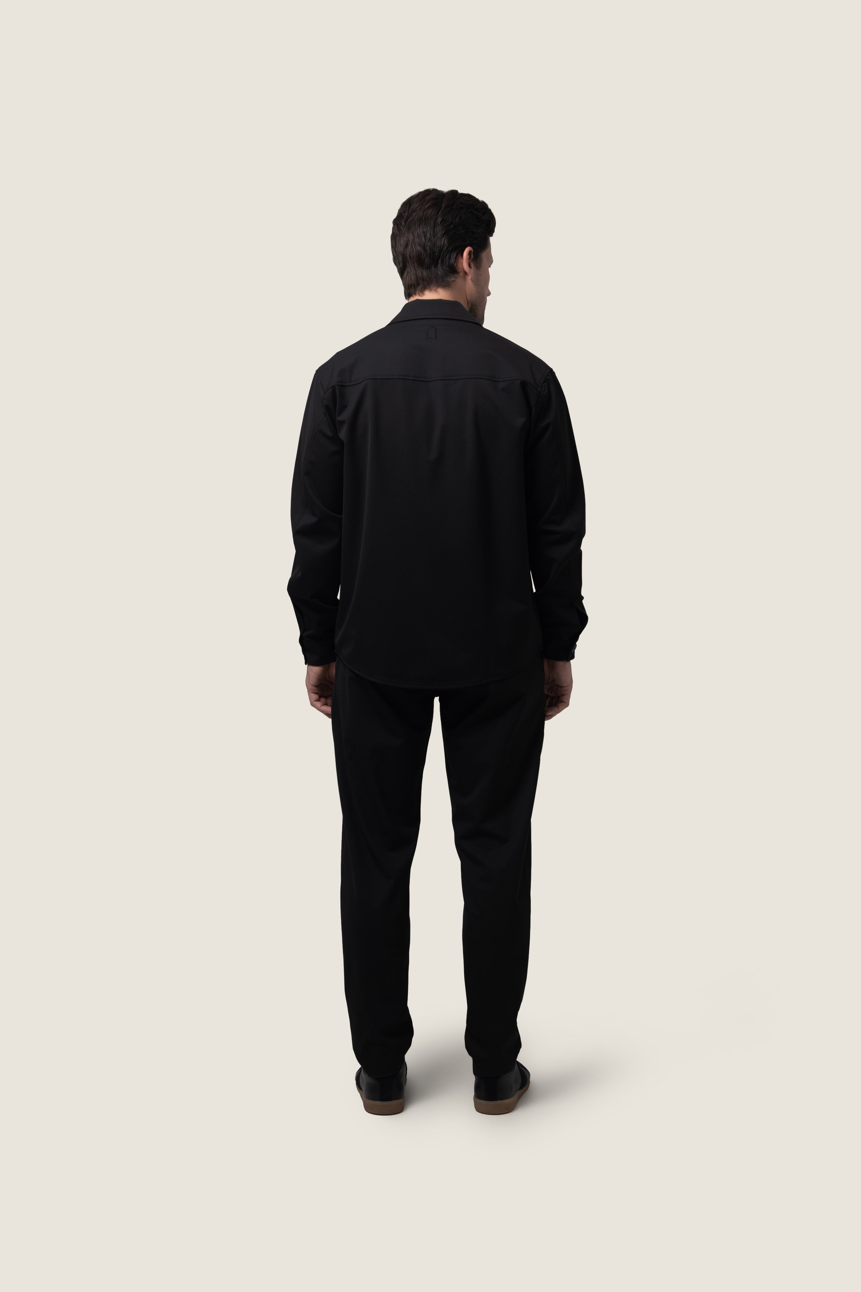 DUQUEZZI WOOL BLEND TROUSERS | Black