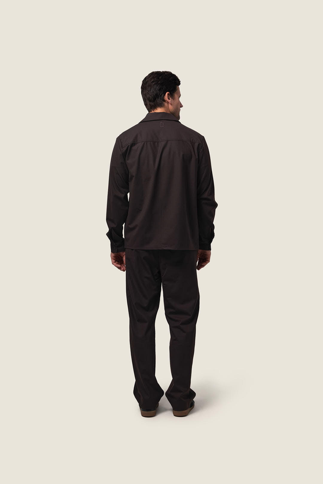 DUQUEZZI CESARE WOOL BLEND PANTS | Dark Brown