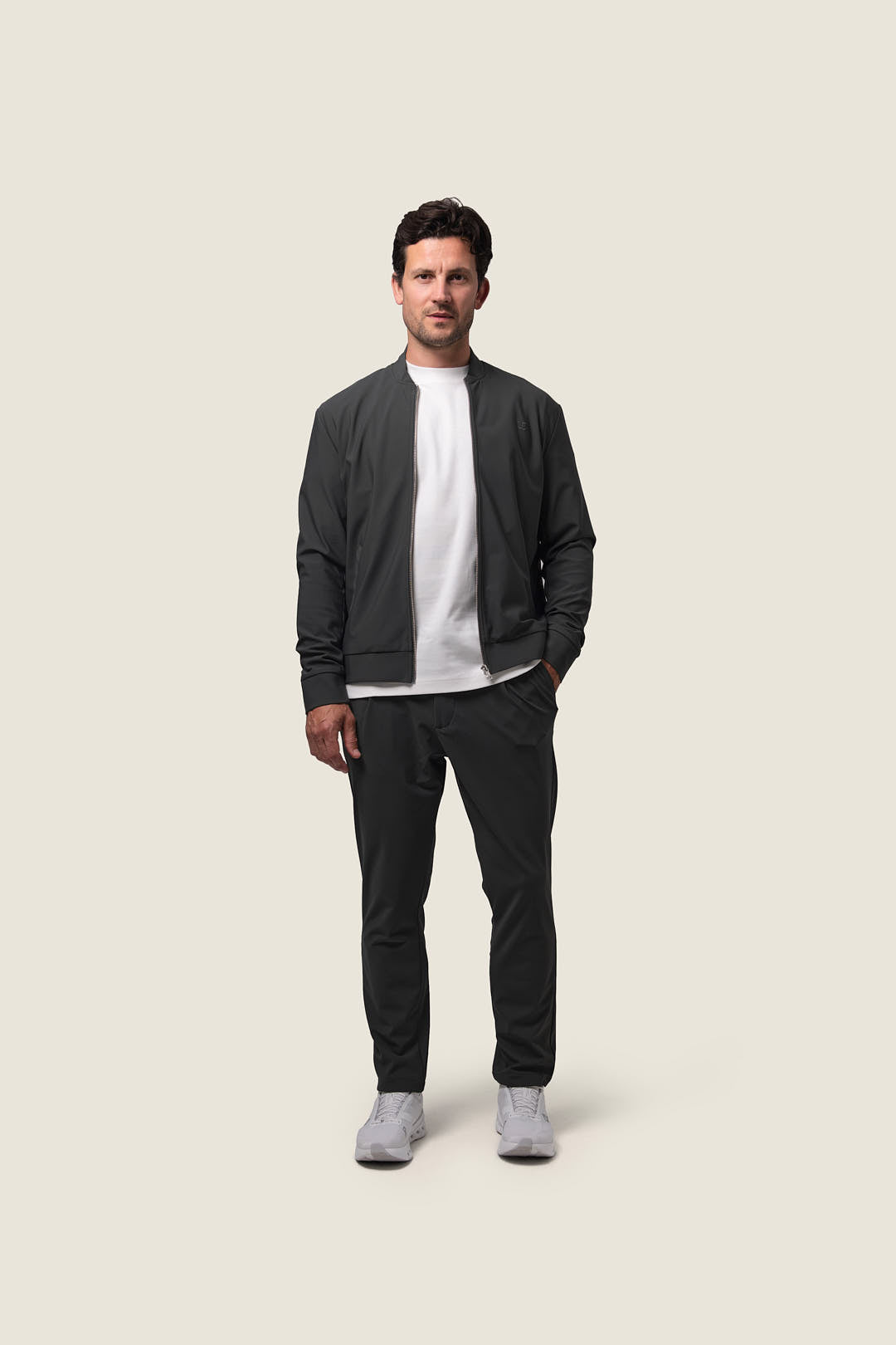 DUQUEZZI DYNAMIC BOMBER JACKET | Dusty Green