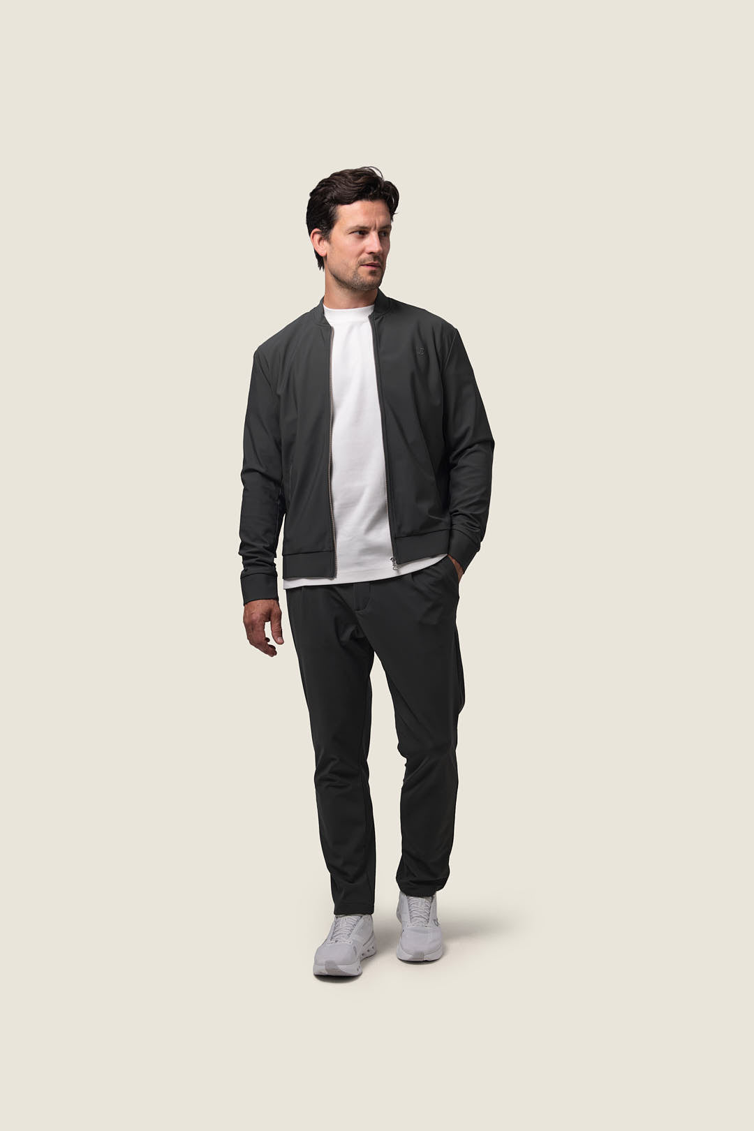 DUQUEZZI DYNAMIC BOMBER JACKET | Dusty Green