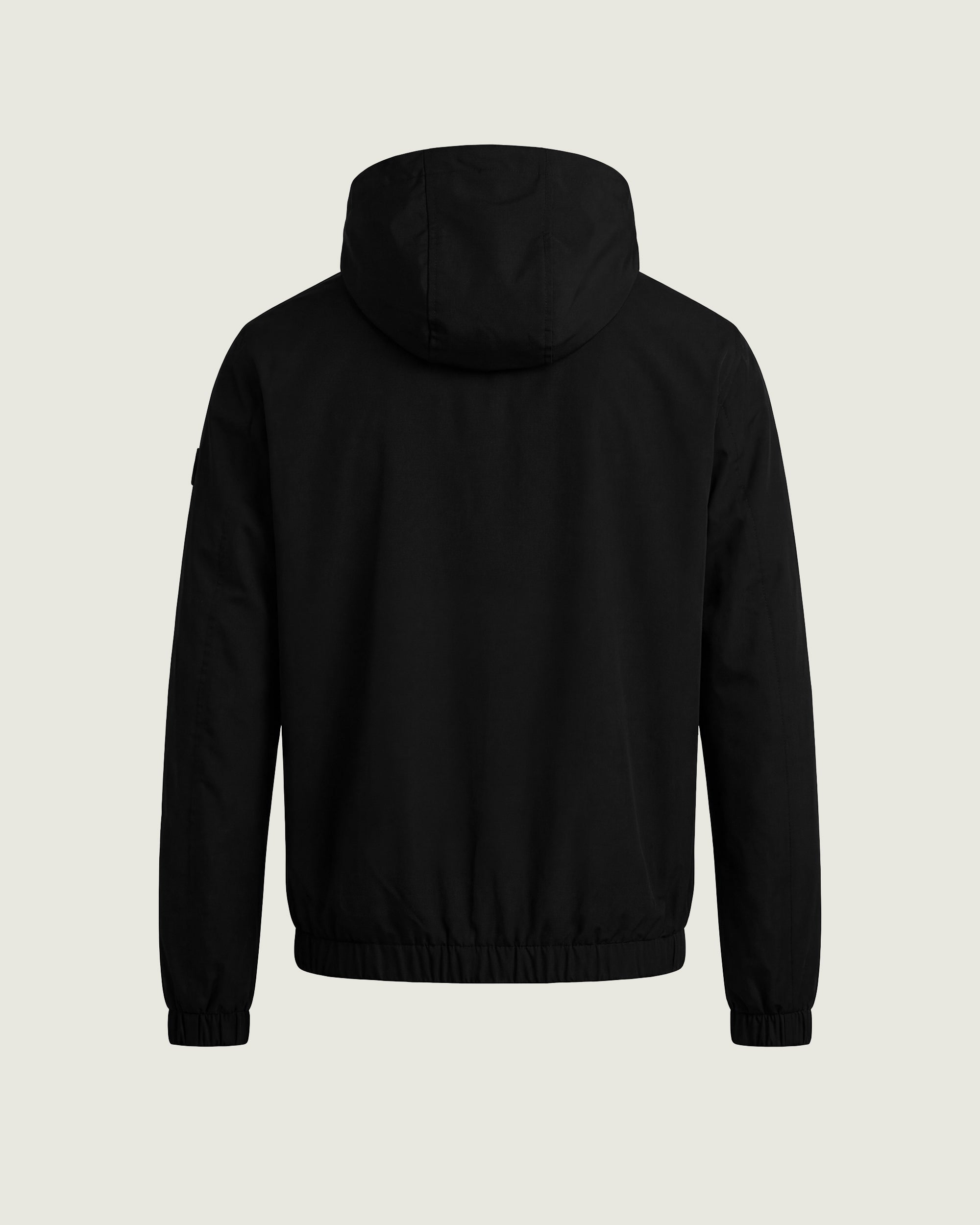 DUQUEZZI HOODED REVERSIBLE BOMBER | Black
