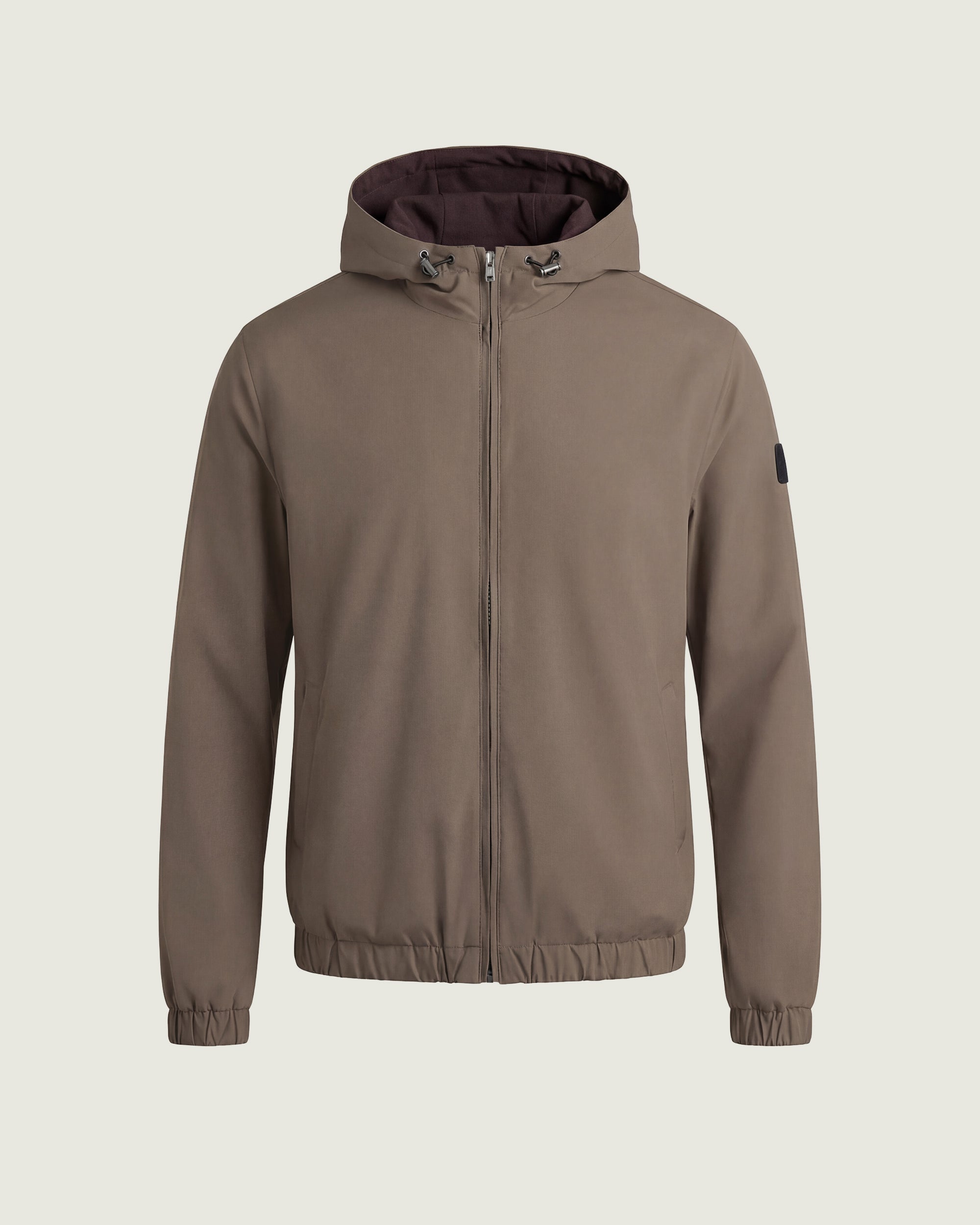 DUQUEZZI HOODED REVERSIBLE BOMBER | Desert